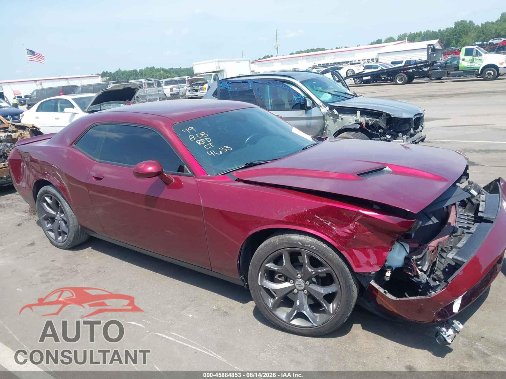 DODGE CHALLENGER 2019 - 2C3CDZAG1KH634633