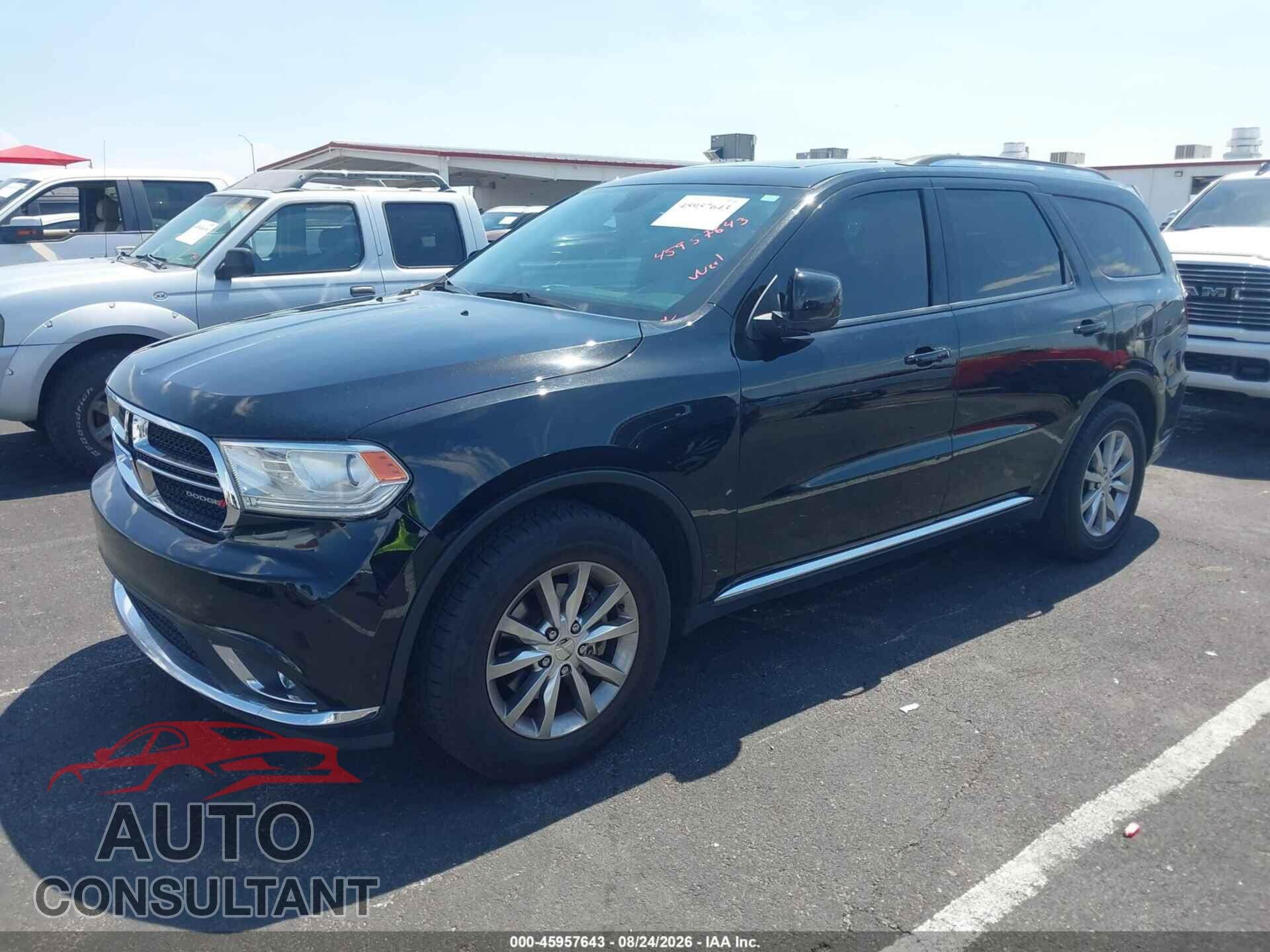 DODGE DURANGO 2017 - 1C4RDHAG2HC709268