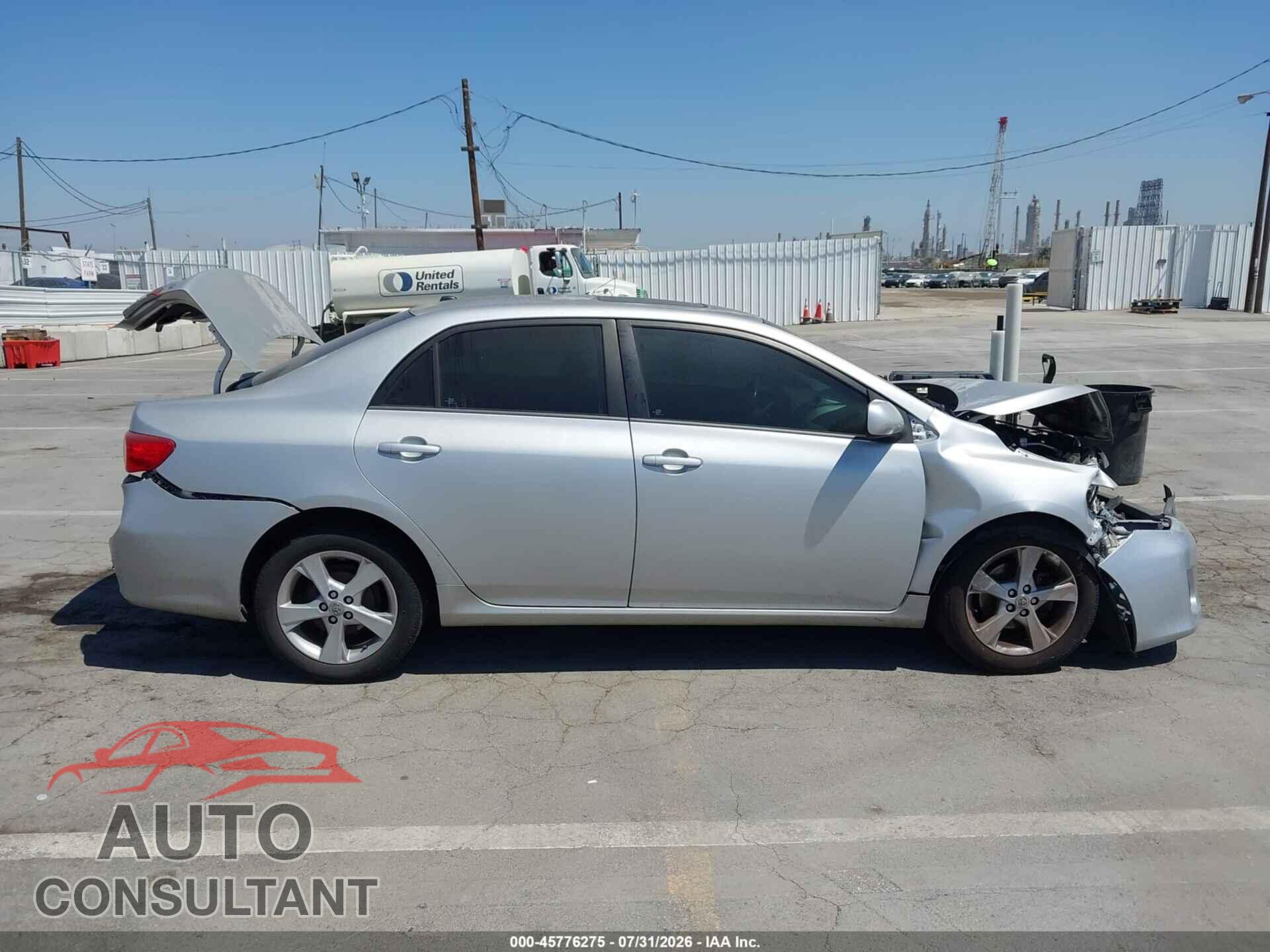 TOYOTA COROLLA 2012 - 5YFBU4EE8CP033489