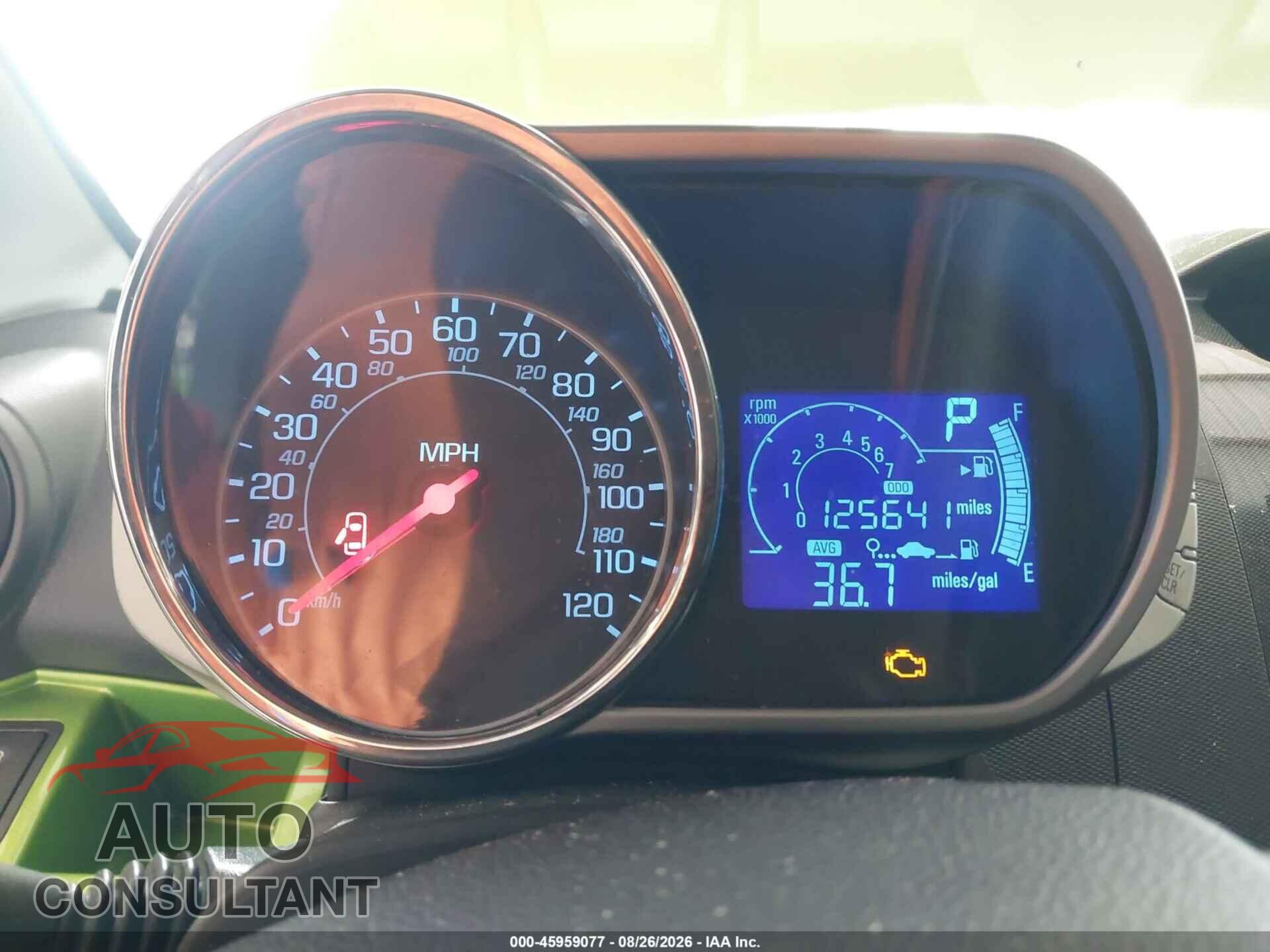 CHEVROLET SPARK 2015 - KL8CB6S9XFC727247