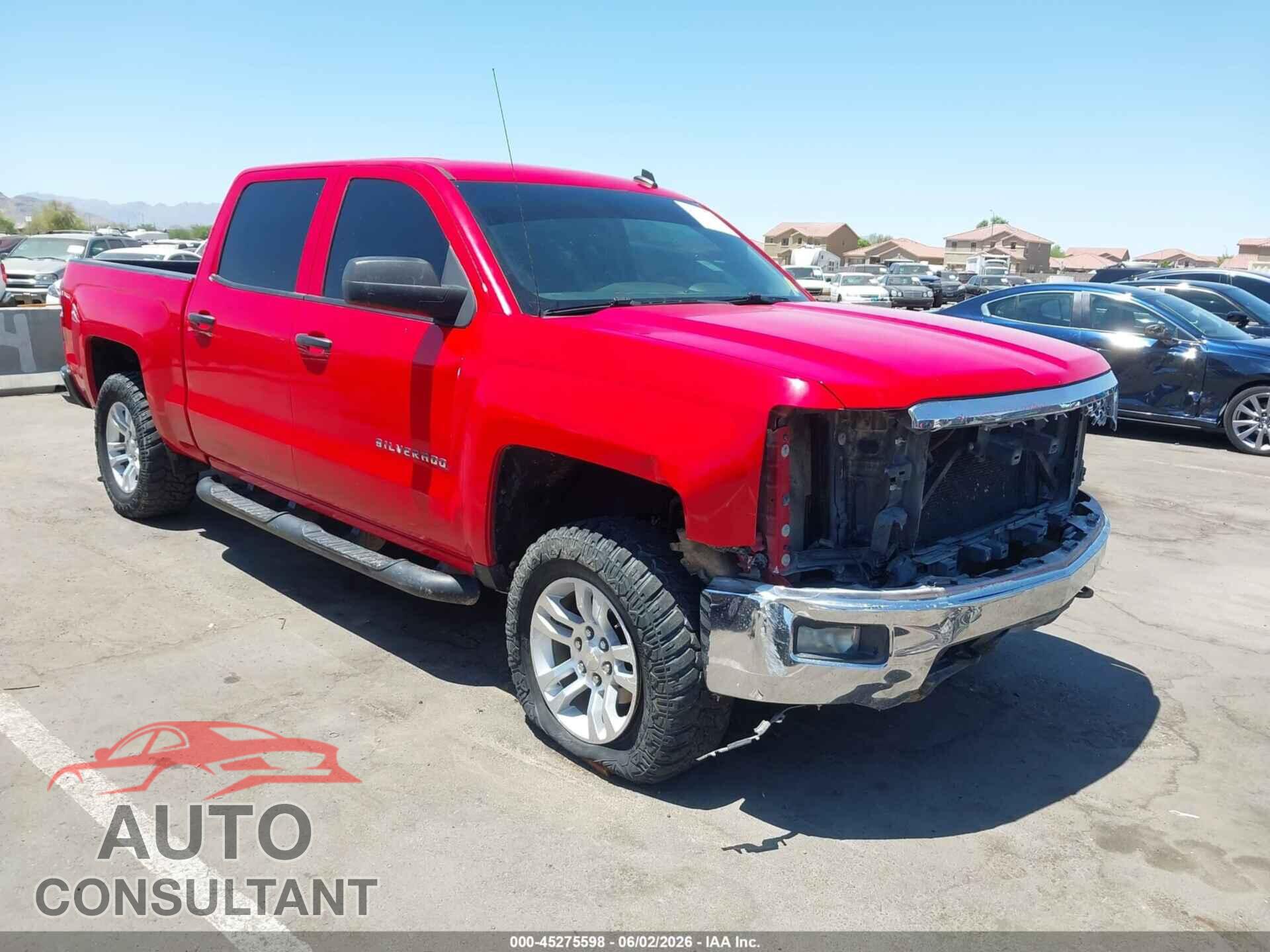 CHEVROLET SILVERADO 1500 2014 - 3GCUKREH2EG202730