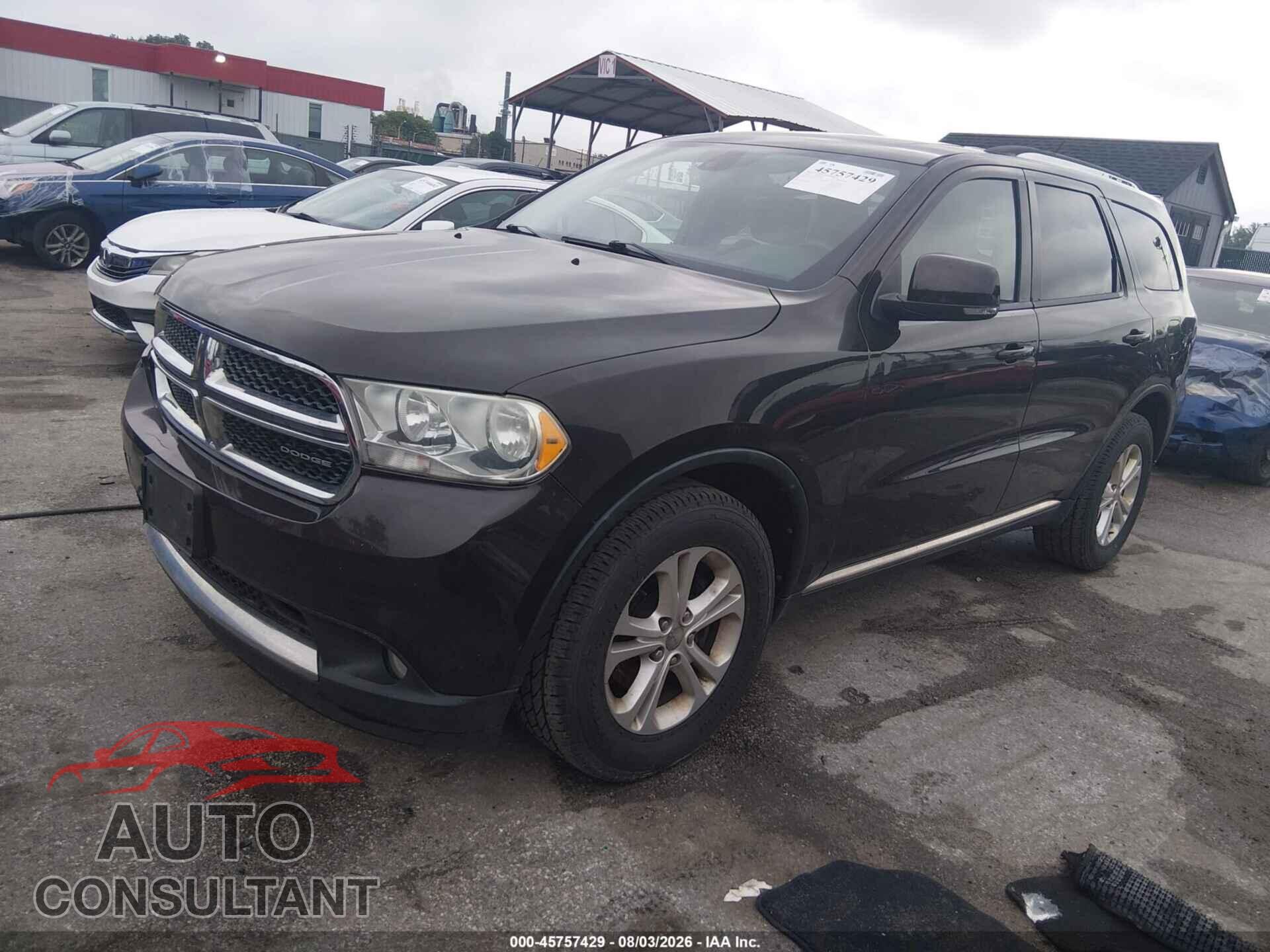 DODGE DURANGO 2012 - 1C4RDJDG5CC197923