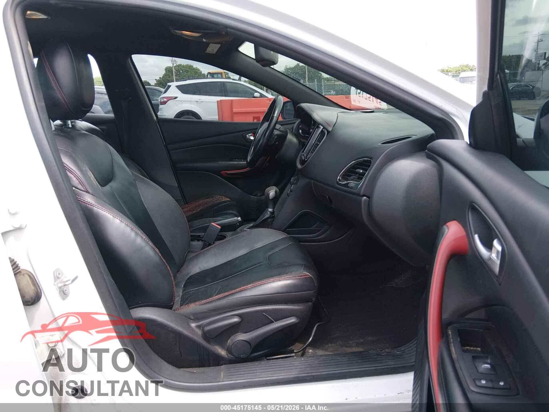 DODGE DART 2015 - 1C3CDFEBXFD194105