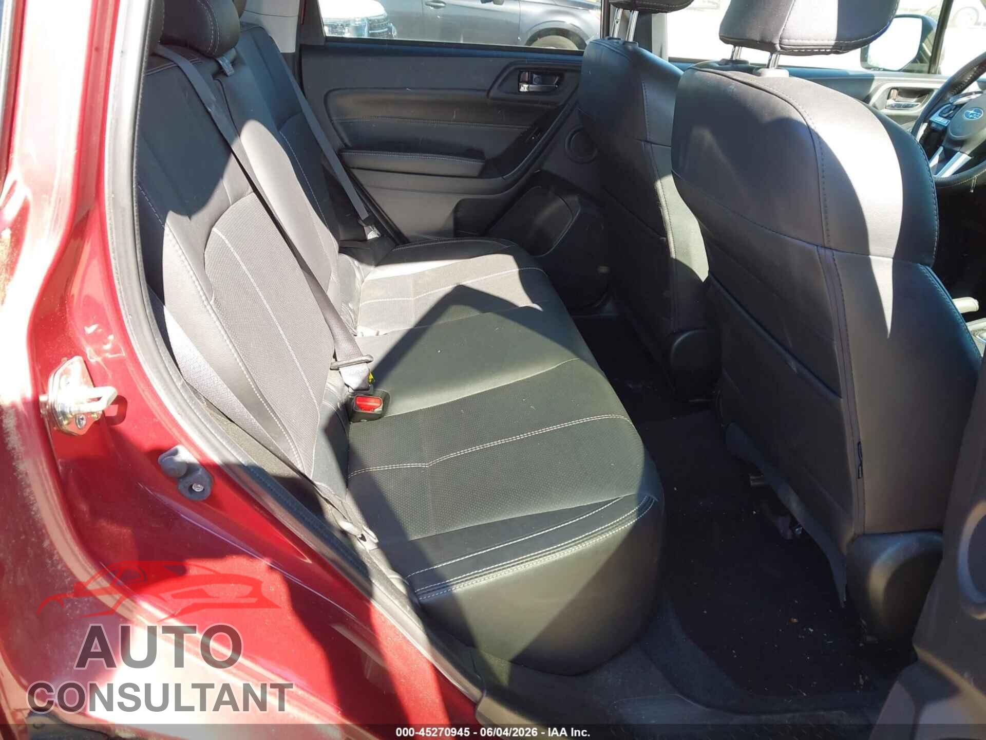SUBARU FORESTER 2017 - JF2SJGWC2HH576543