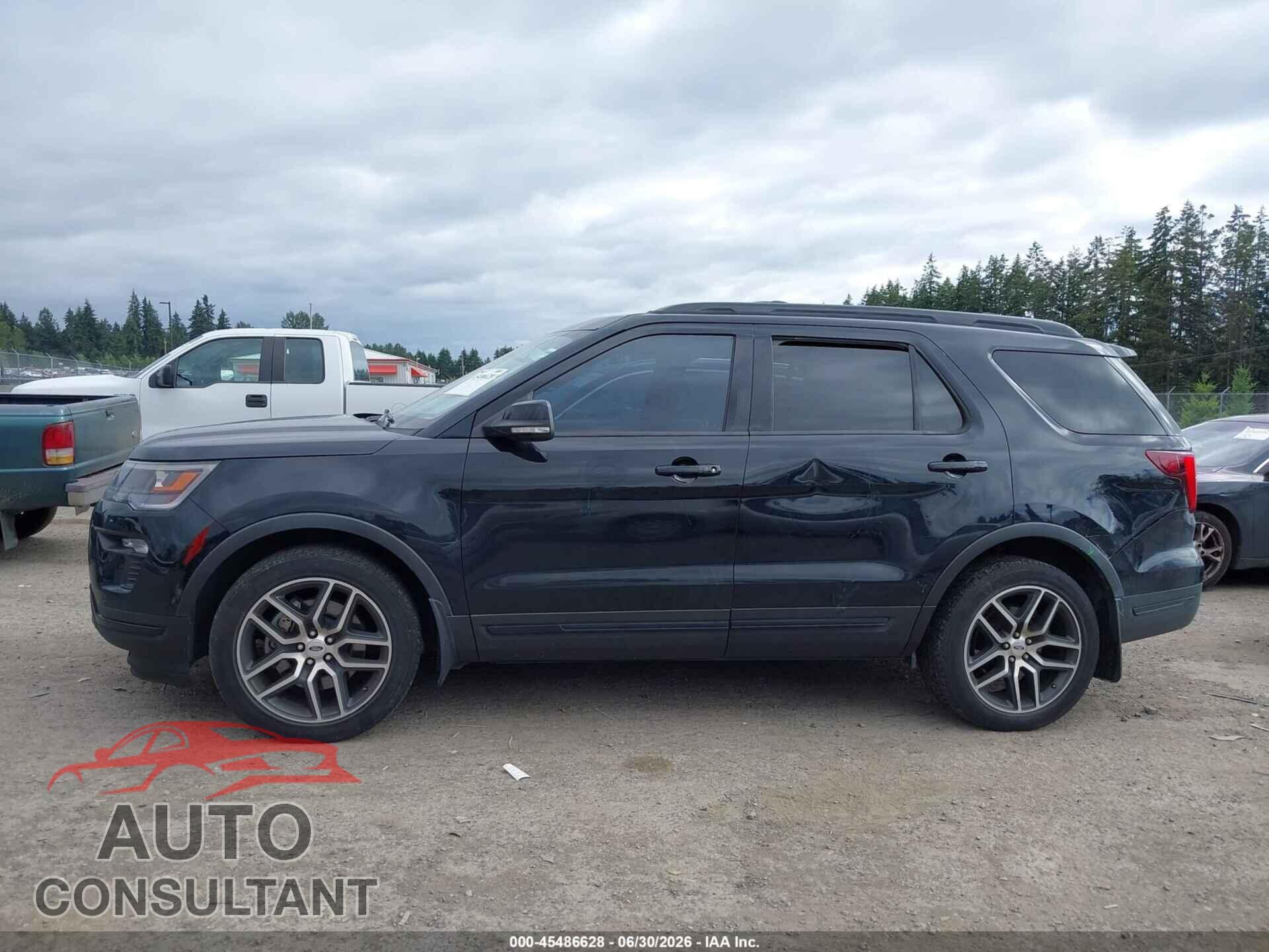 FORD EXPLORER 2018 - 1FM5K8GT0JGB10386
