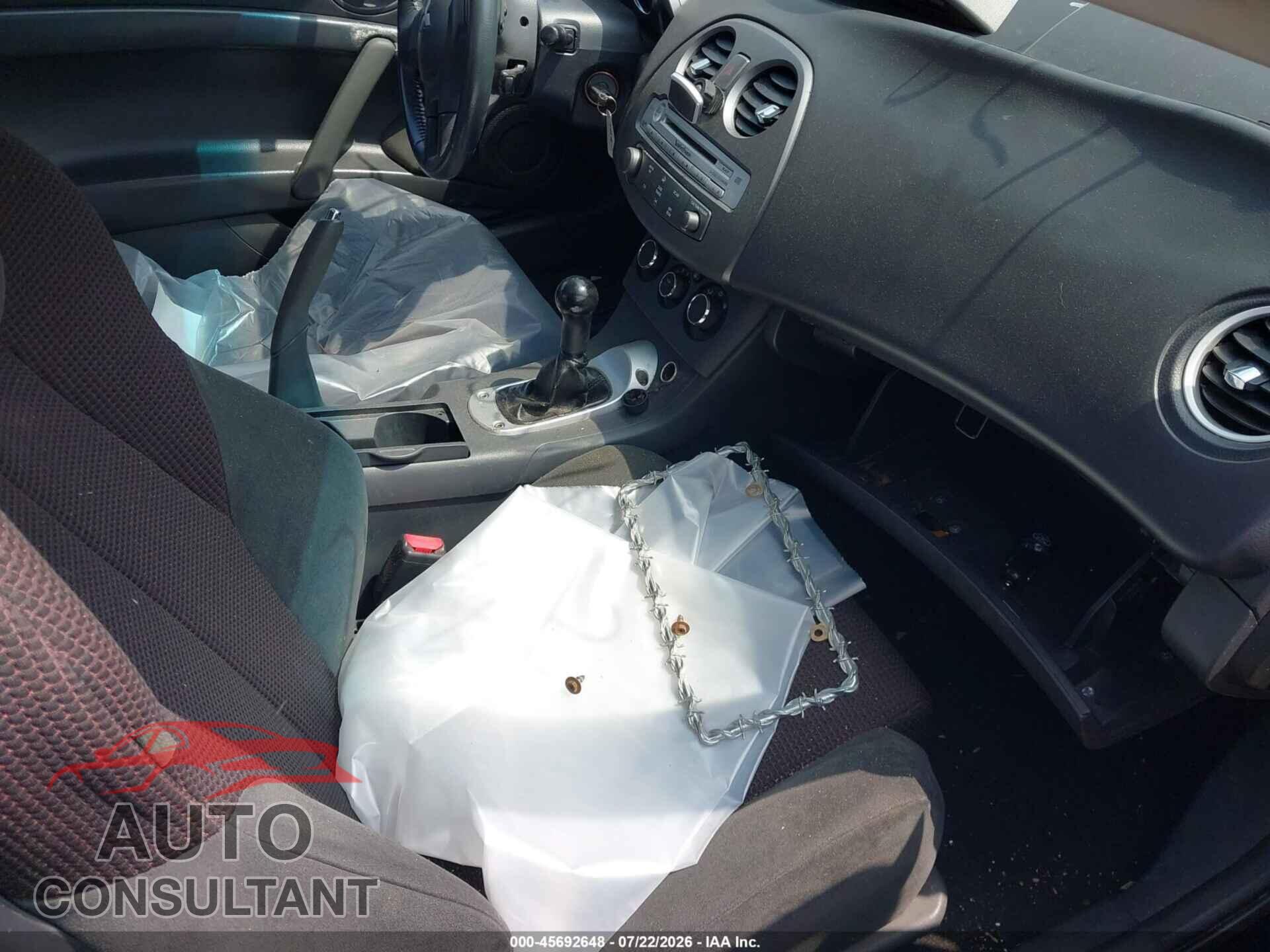MITSUBISHI ECLIPSE 2009 - 4A3AK24F59E037972