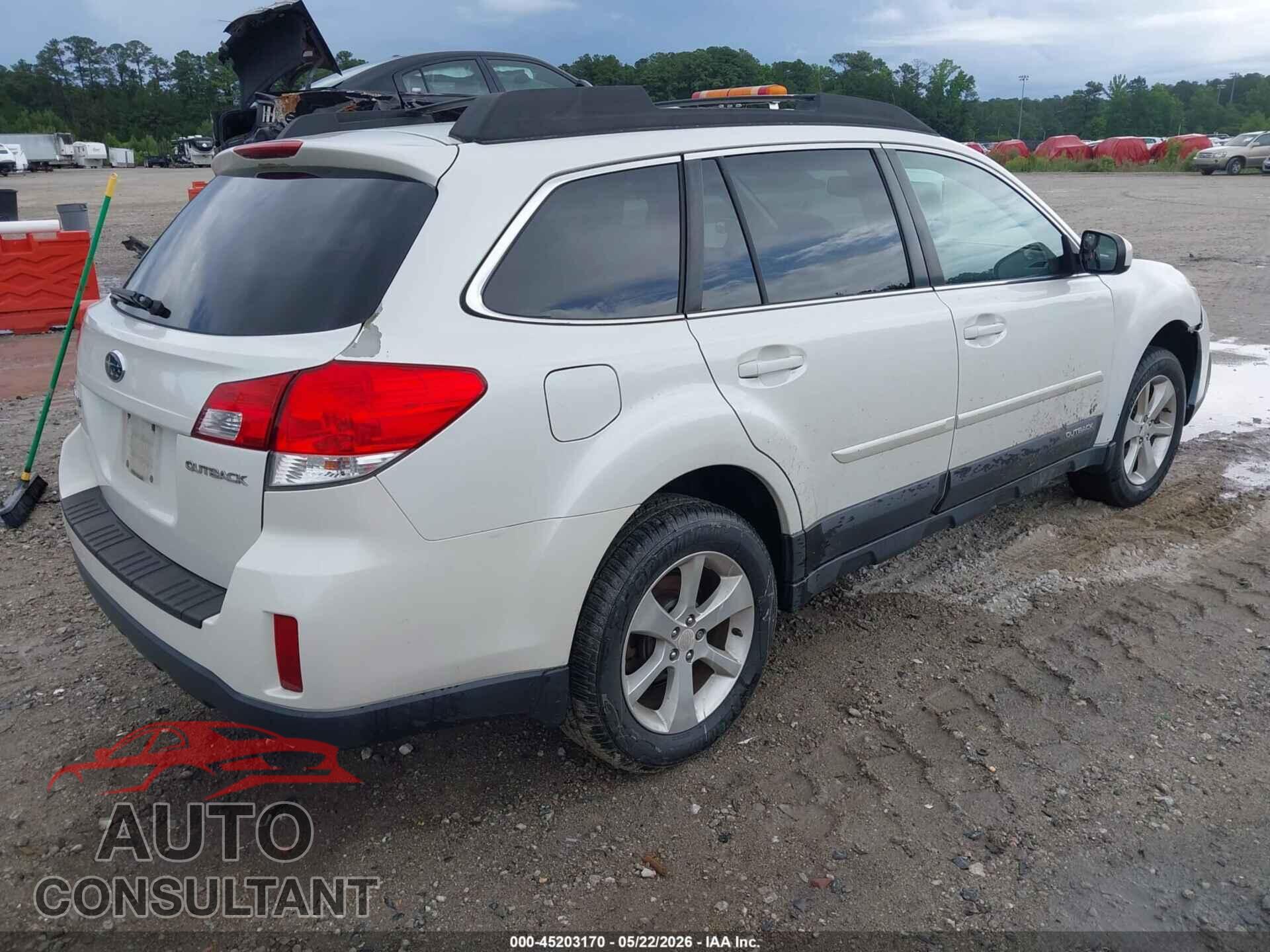 SUBARU OUTBACK 2013 - 4S4BRCGC9D3290562