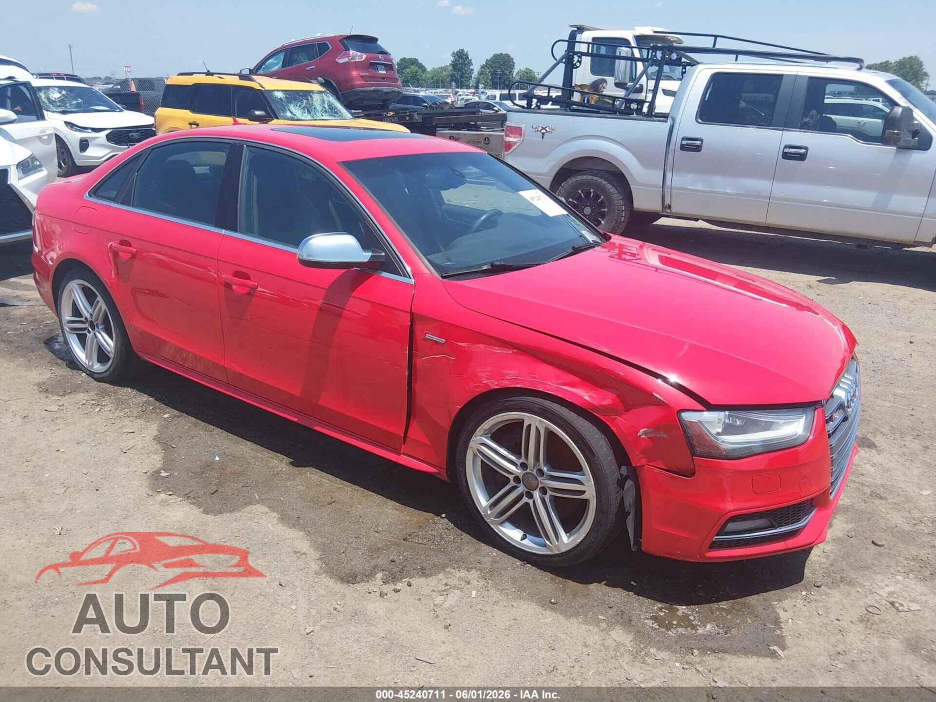 AUDI S4 2014 - WAUKGAFL5EA098453