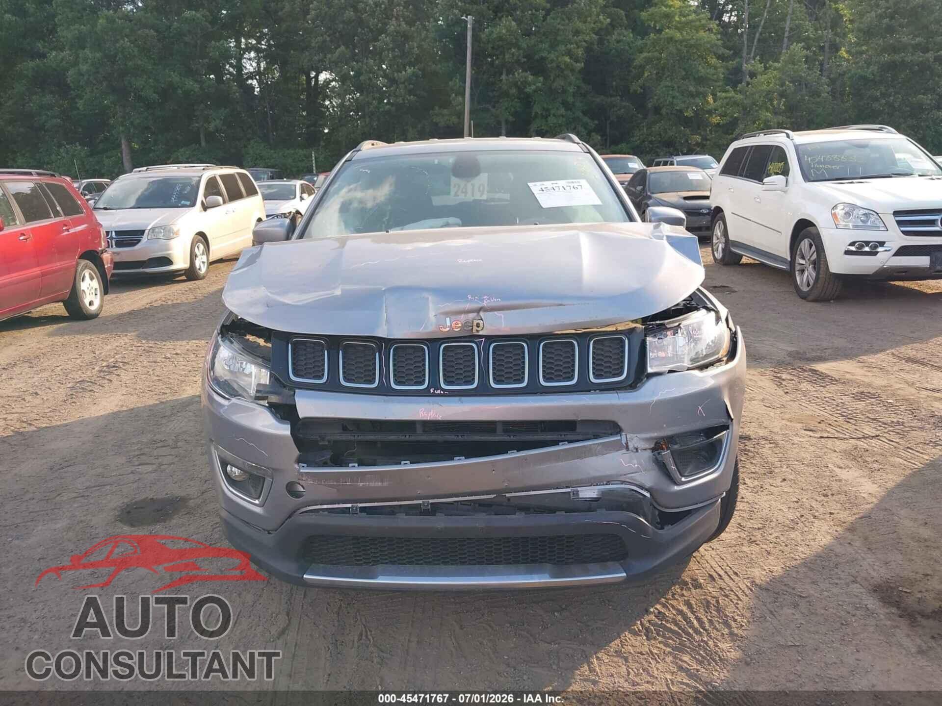 JEEP COMPASS 2017 - 3C4NJDCB1HT611032