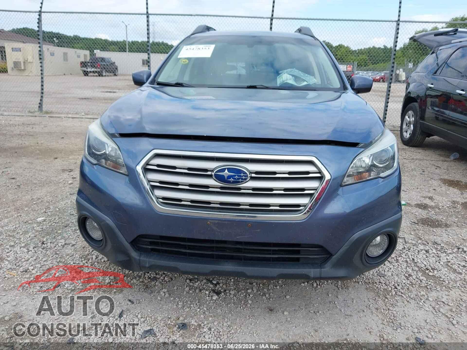 SUBARU OUTBACK 2016 - 4S4BSADC8G3220102