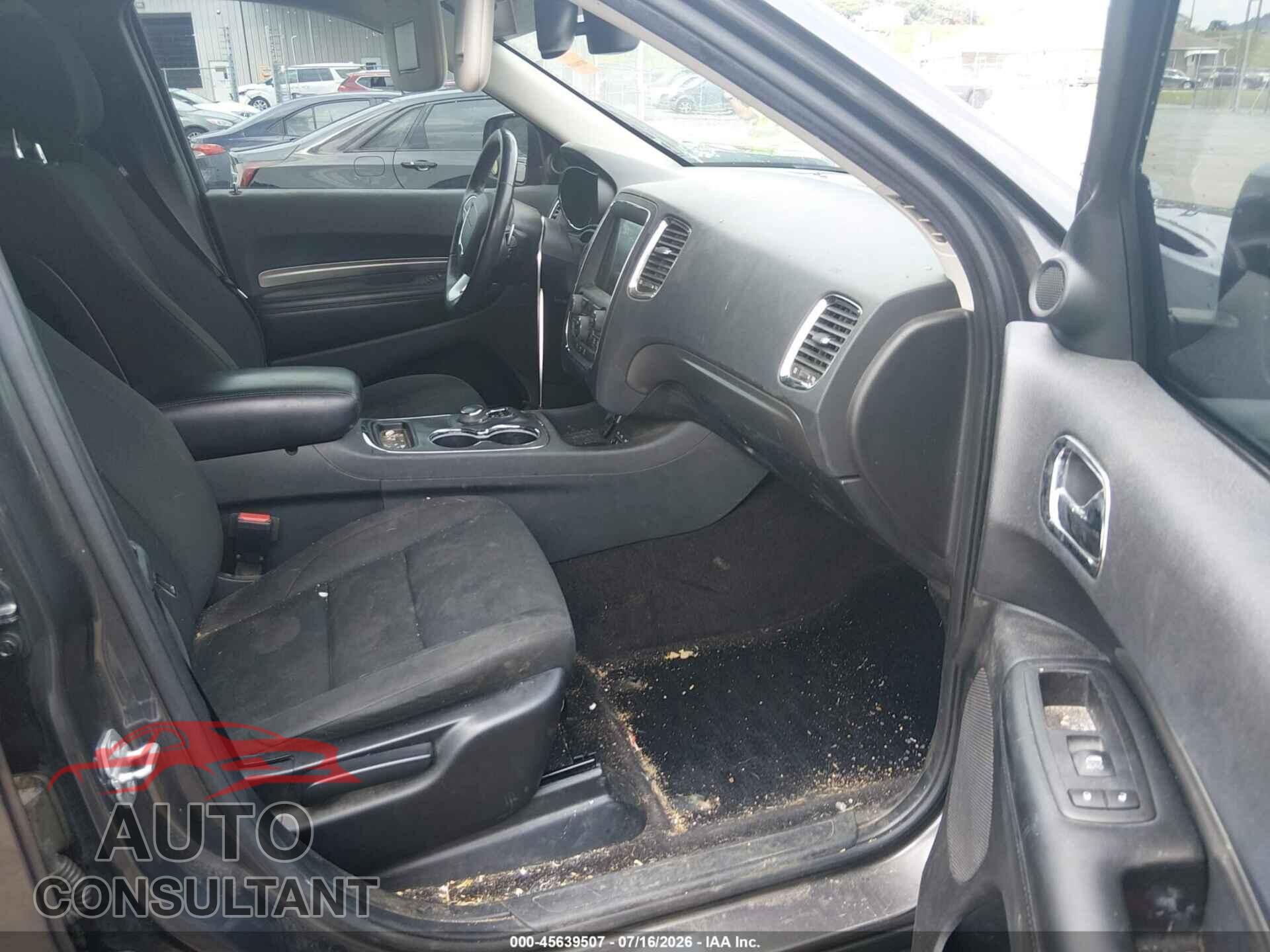 DODGE DURANGO 2015 - 1C4RDJAG4FC161407
