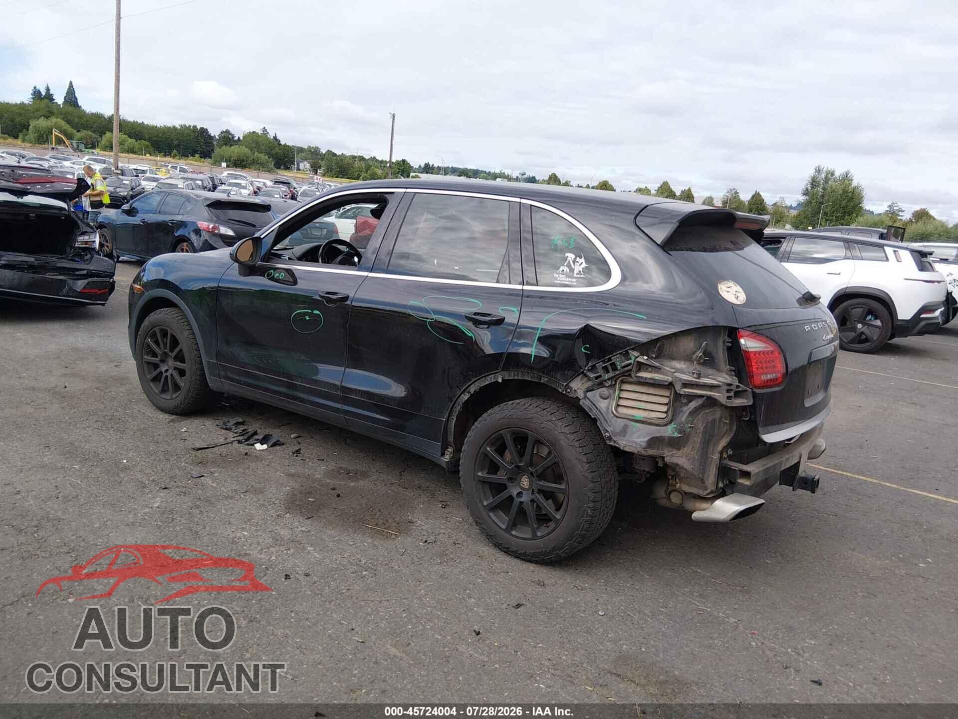 PORSCHE CAYENNE 2012 - WP1AA2A23CLA09693