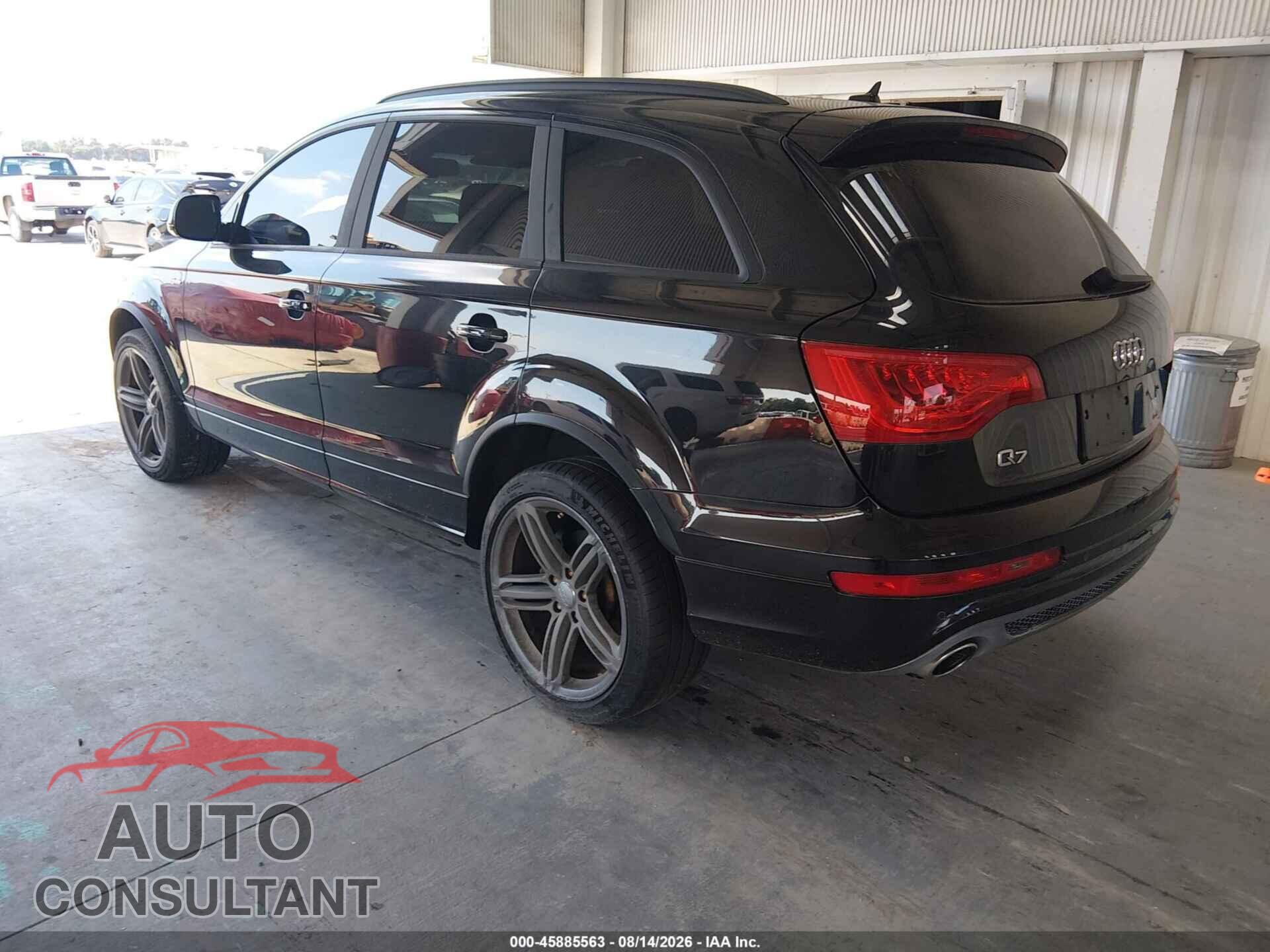 AUDI Q7 2012 - WA1DGBFEXCD009274