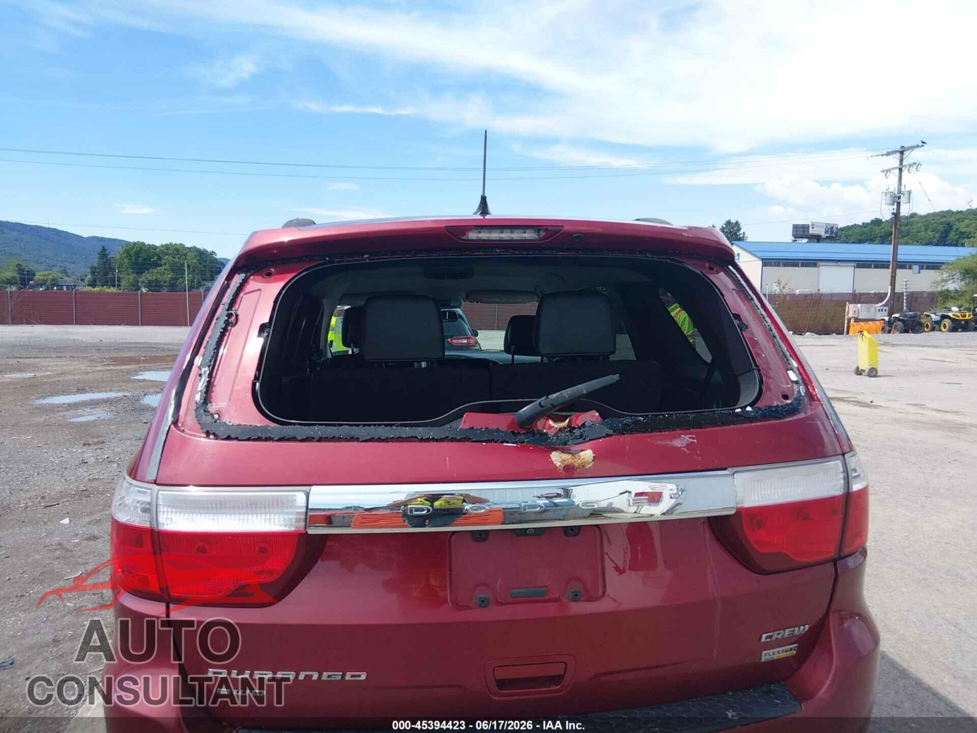DODGE DURANGO 2013 - 1C4RDJDG6DC614063