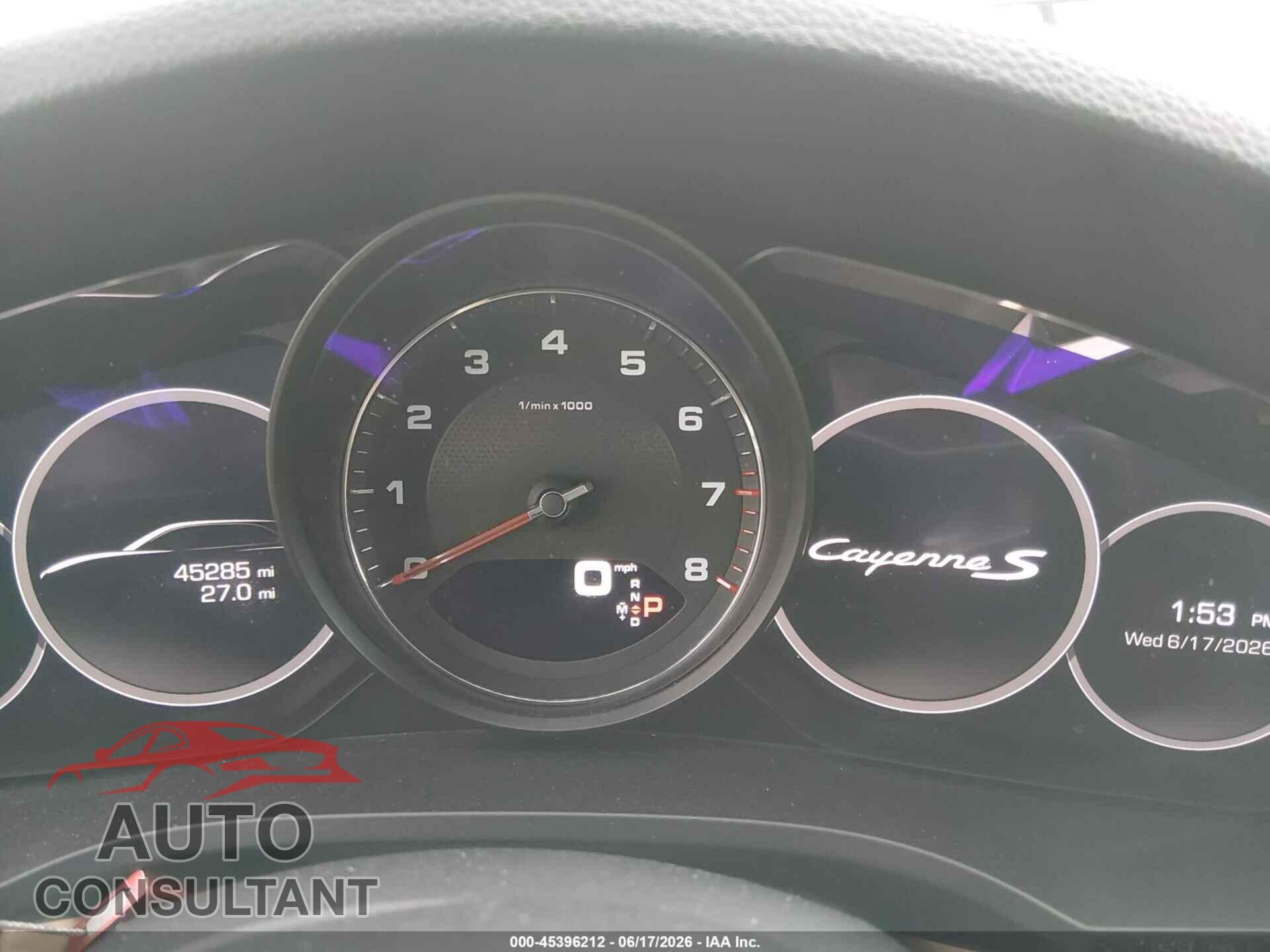 PORSCHE CAYENNE 2019 - WP1AB2AY5KDA61255