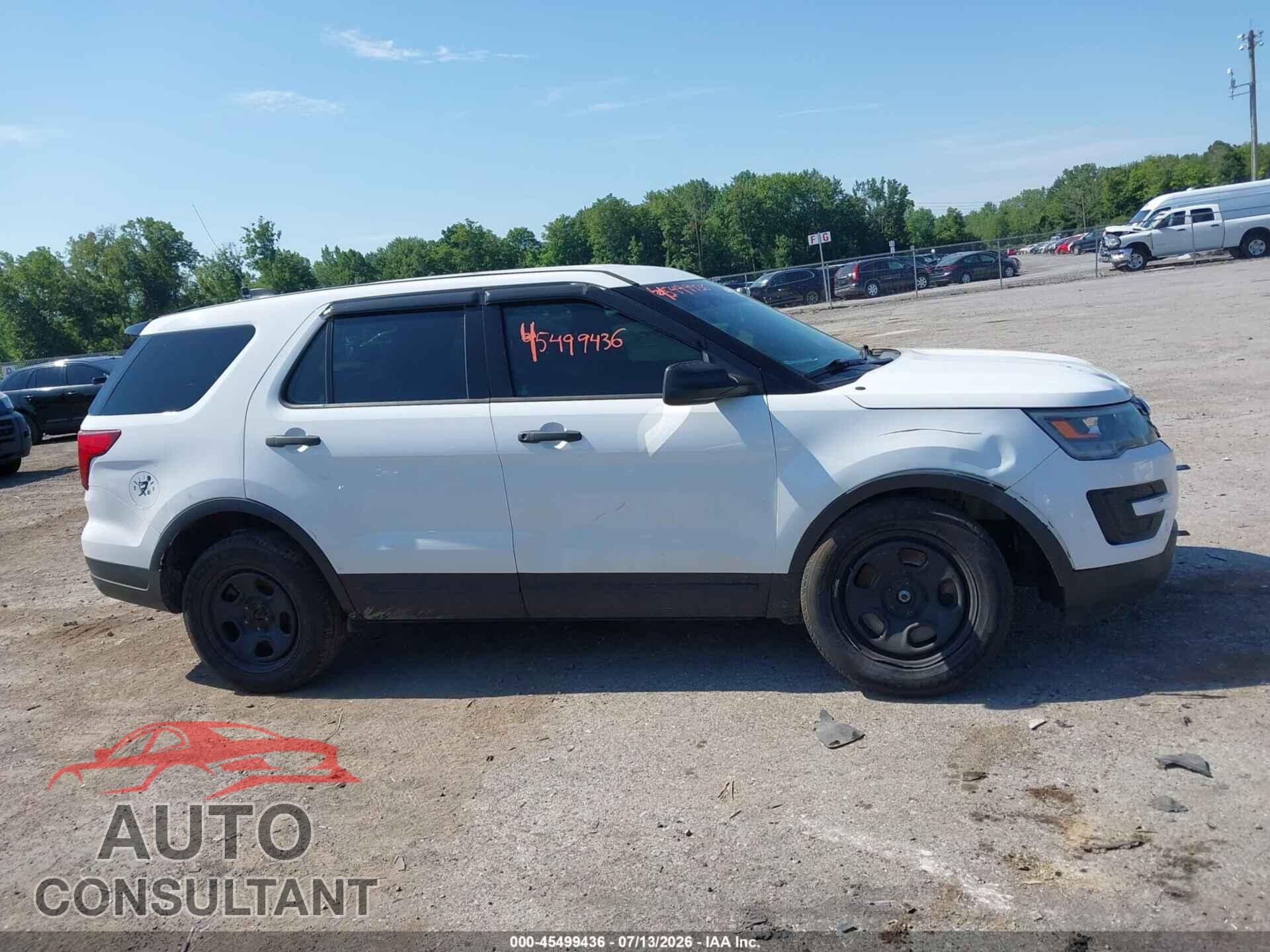 FORD POLICE INTERCEPTOR UTILITY 2018 - 1FM5K8AR3JGB68411