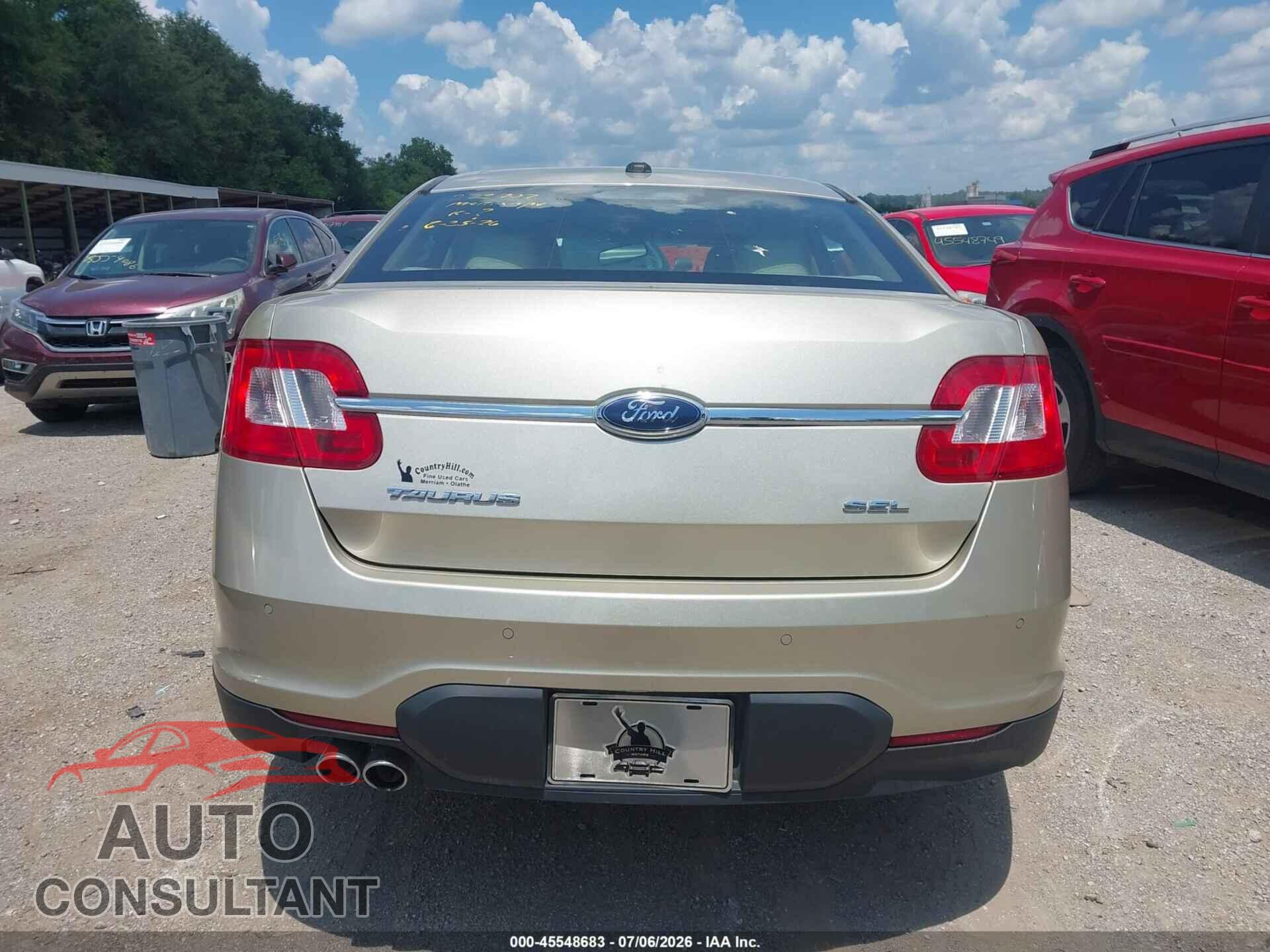 FORD TAURUS 2010 - 1FAHP2EW8AG127990