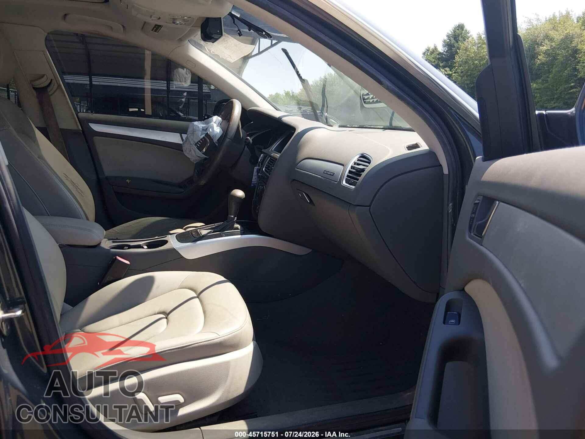 AUDI A4 2011 - WAUFFAFL7BN012486