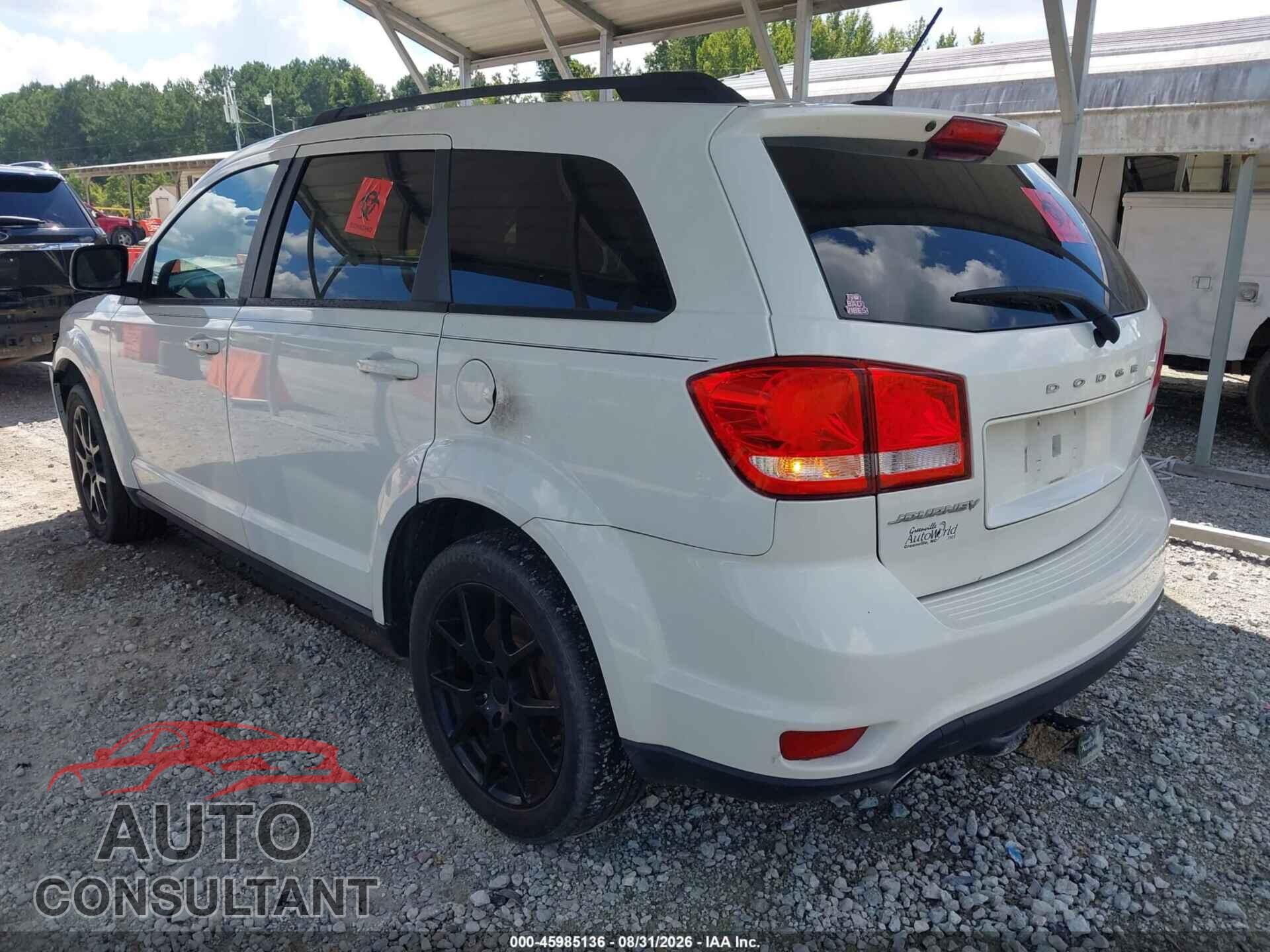 DODGE JOURNEY 2017 - 3C4PDCBG0HT545161