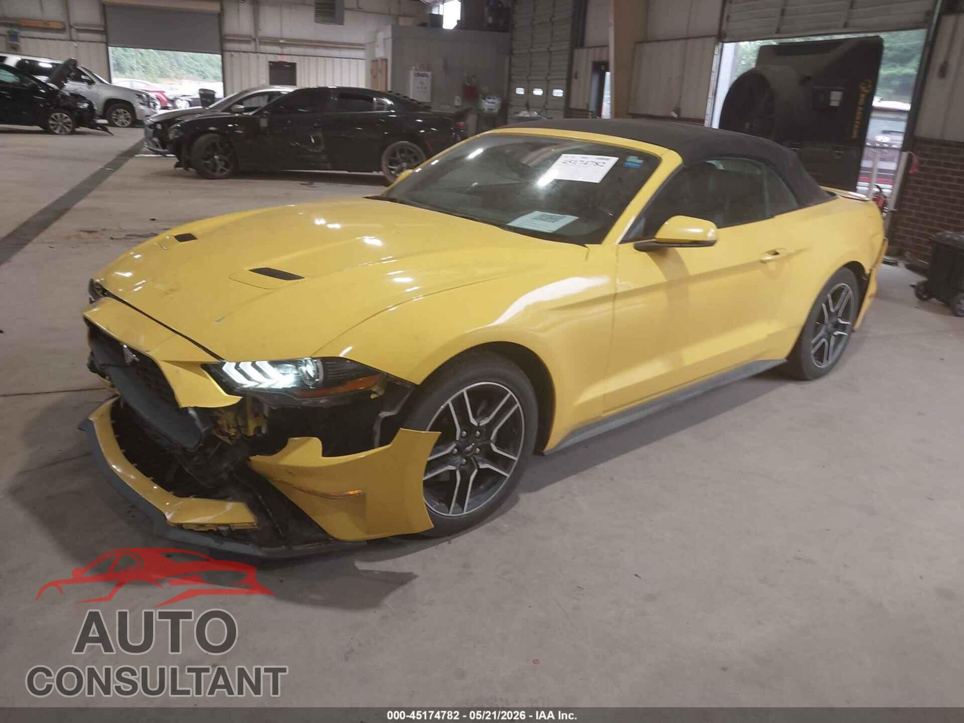 FORD MUSTANG 2018 - 1FATP8UH5J5143656