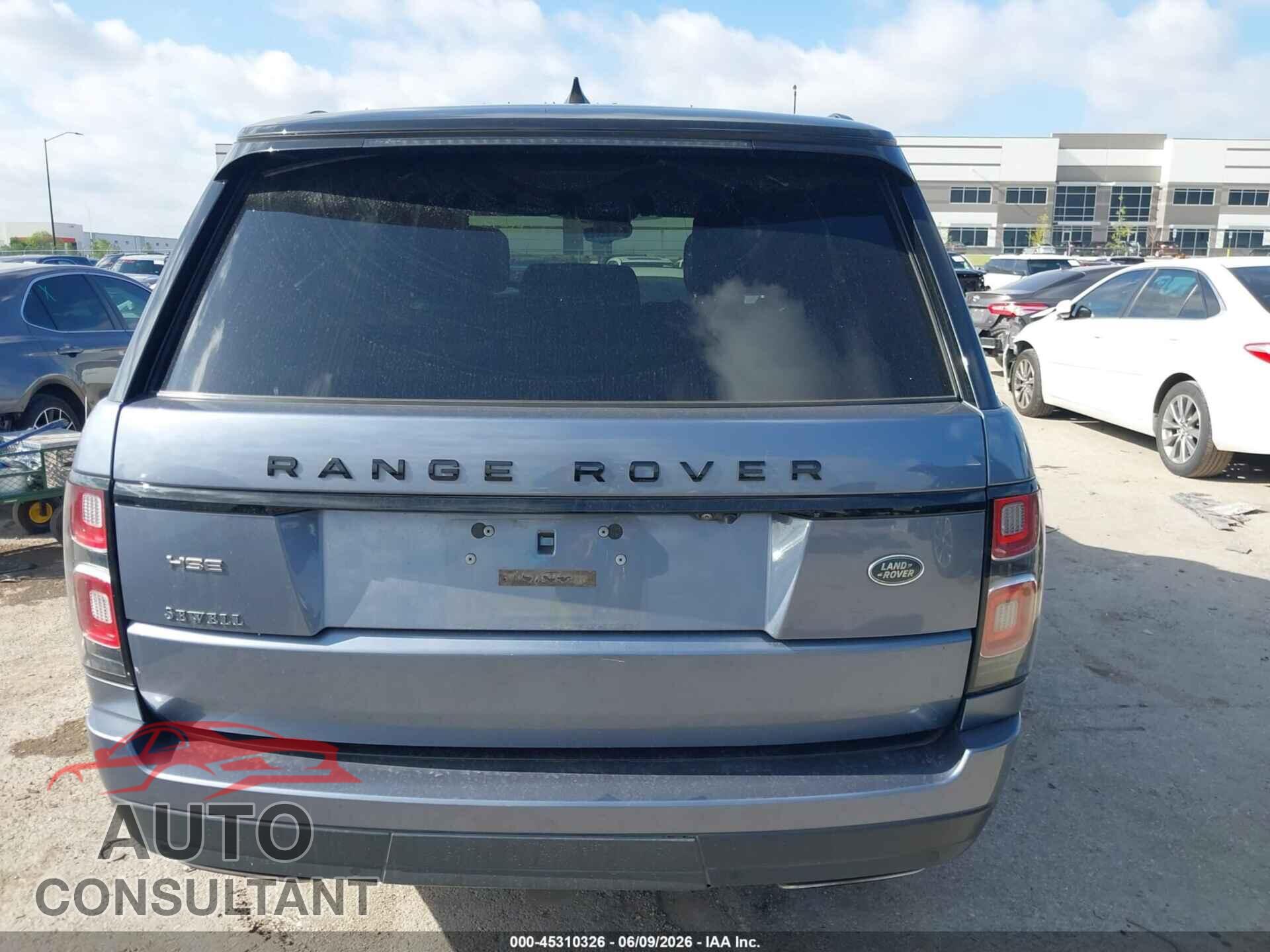 LAND ROVER RANGE ROVER 2019 - SALGS2SV4KA530054