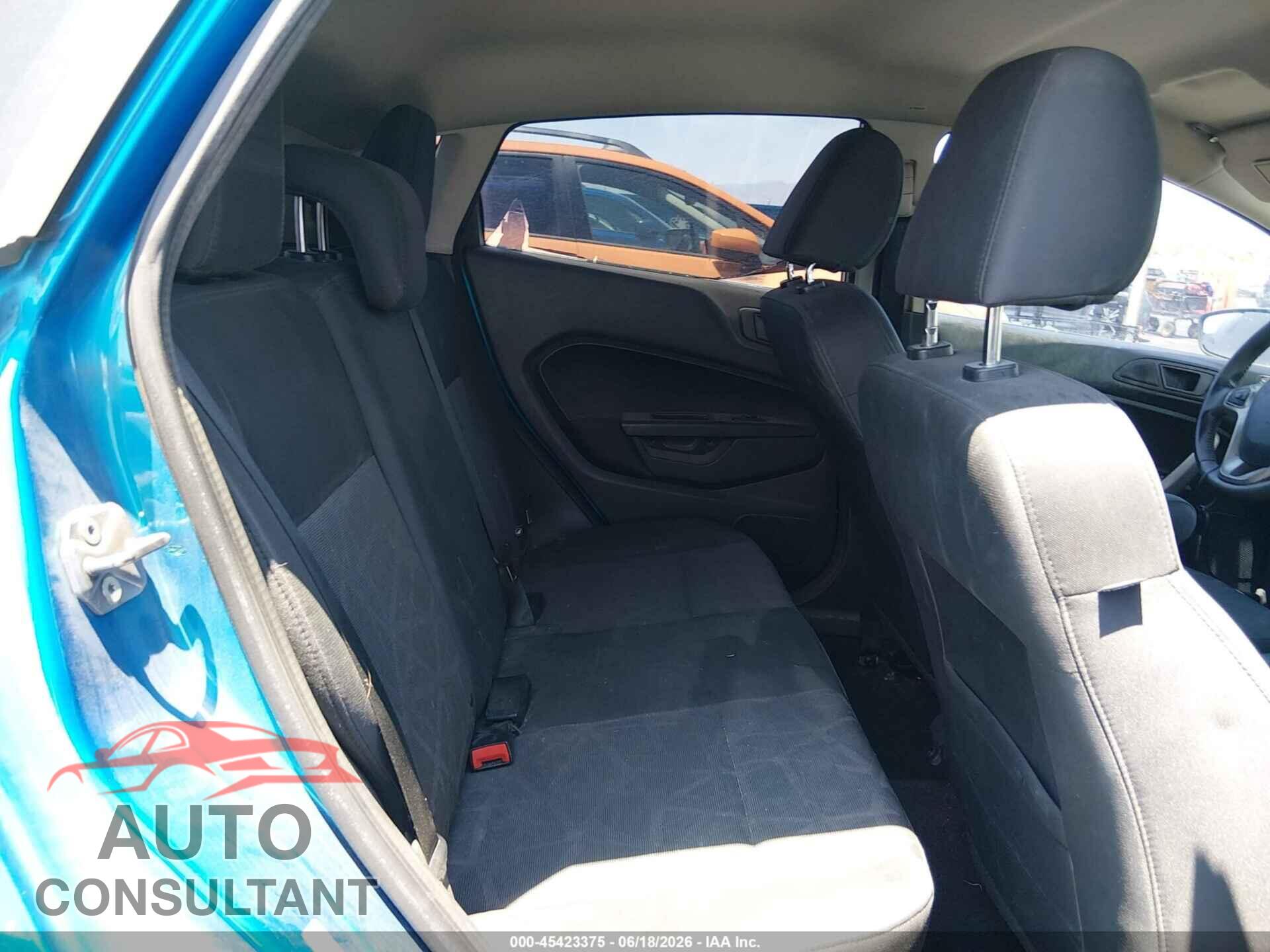 FORD FIESTA 2013 - 3FADP4EJ6DM186223
