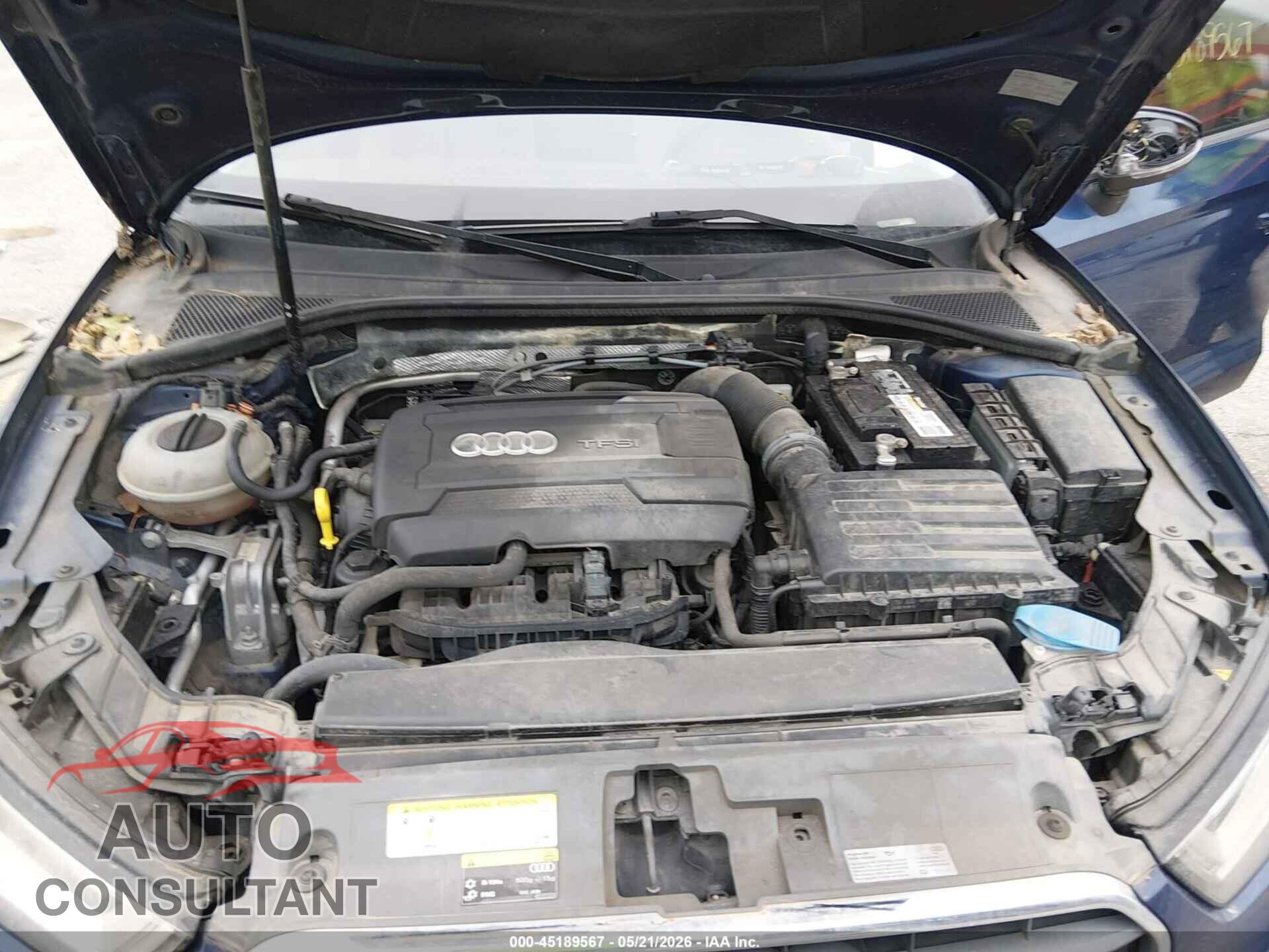 AUDI A3 2016 - WAUA7GFF8G1014864