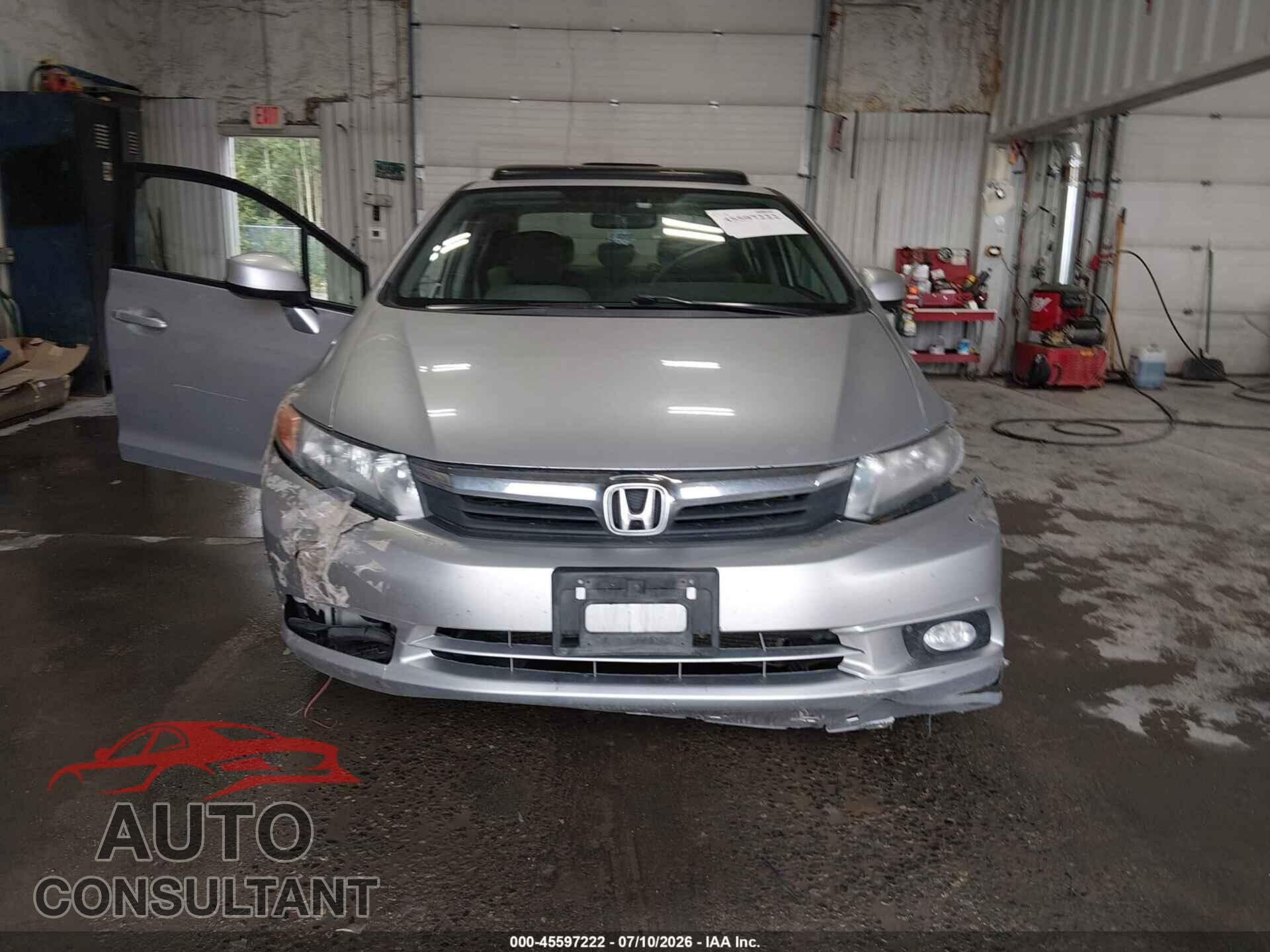 HONDA CIVIC 2012 - 2HGFB2F8XCH310848