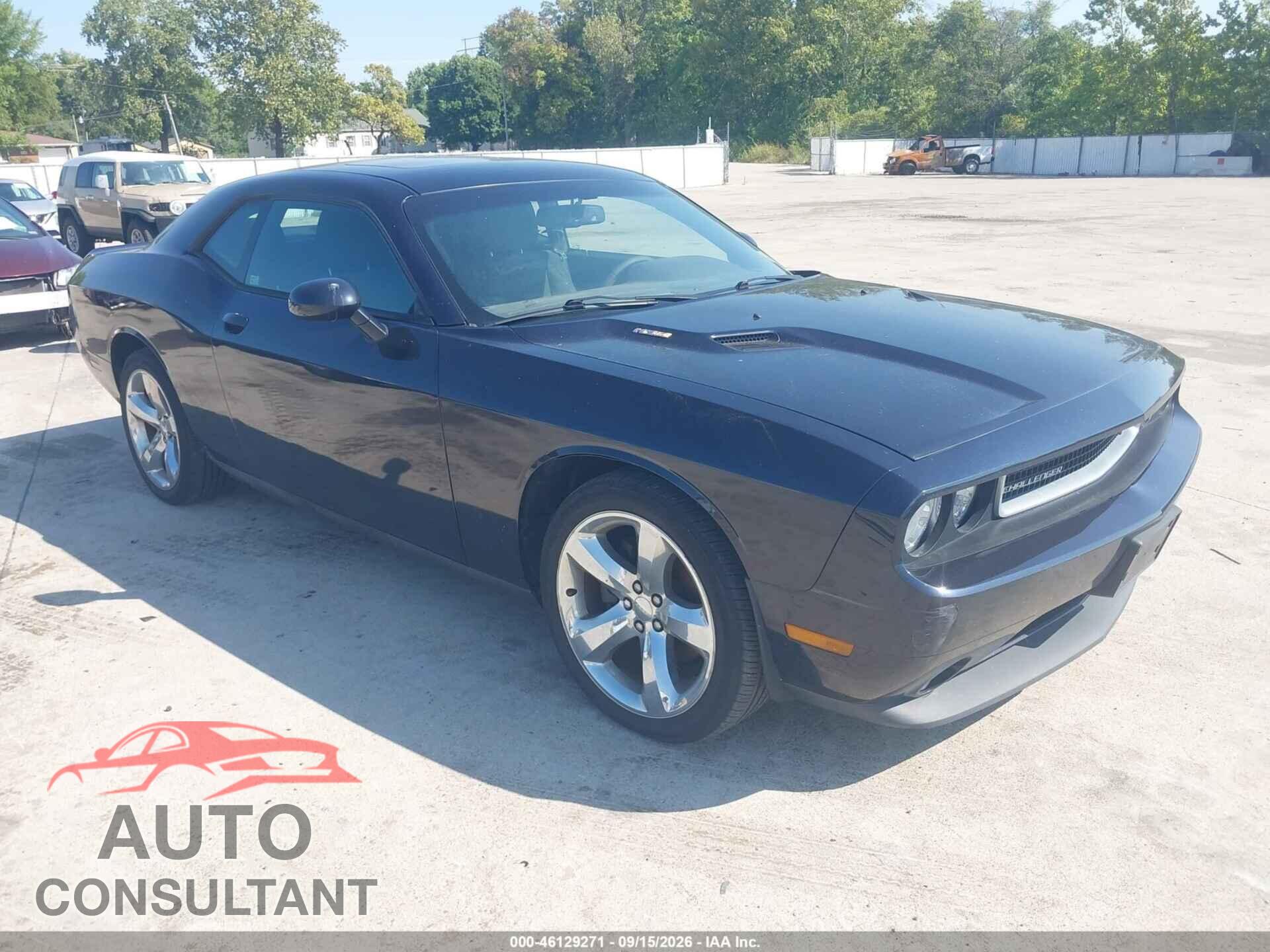 DODGE CHALLENGER 2012 - 2C3CDYBT4CH133503