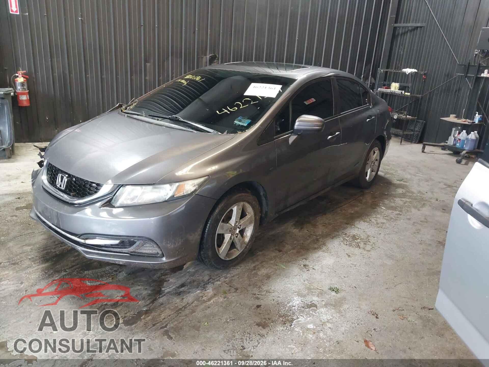 HONDA CIVIC 2014 - 19XFB2F87EE208176