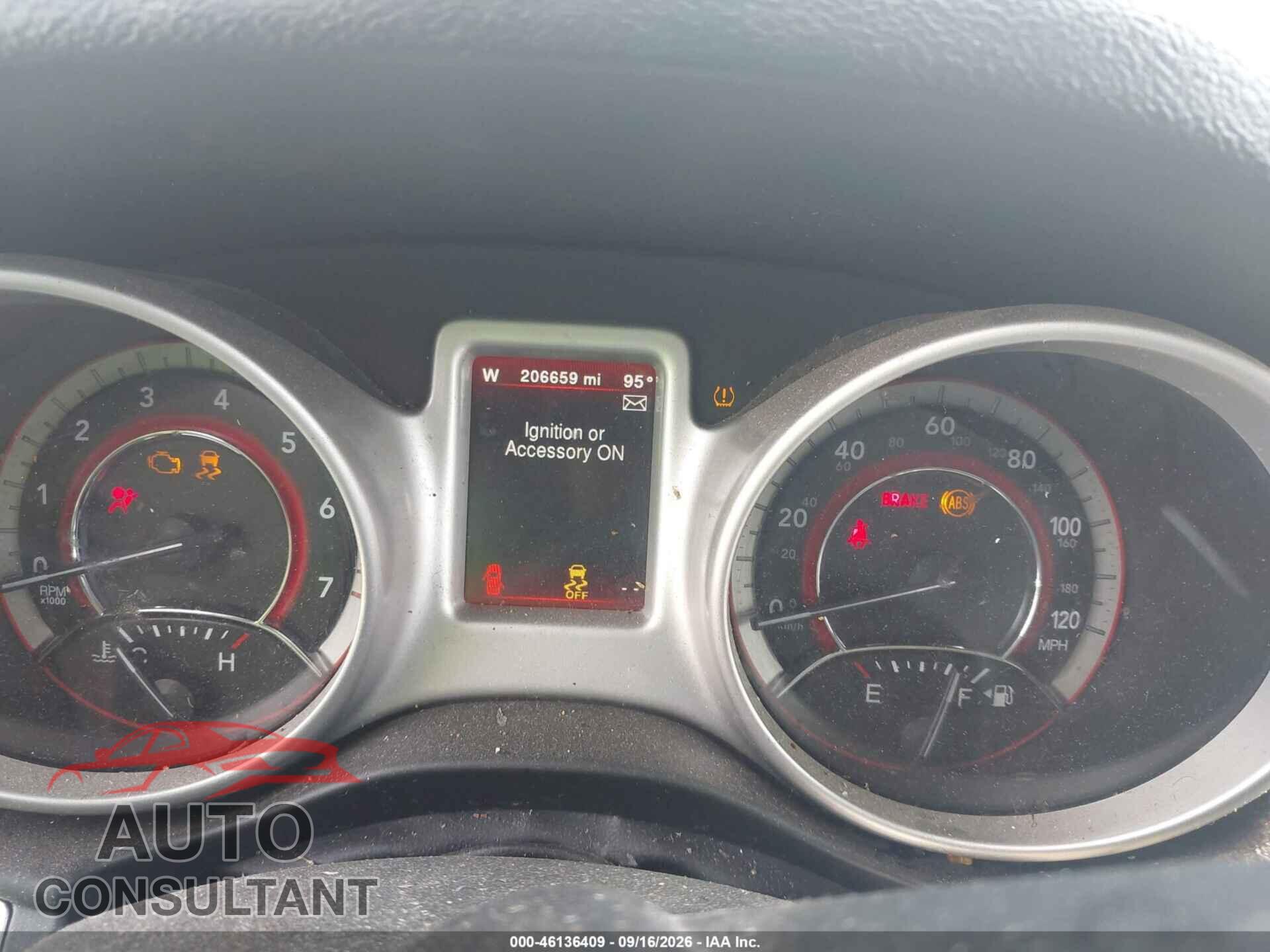 DODGE JOURNEY 2017 - 3C4PDCAB9HT602253