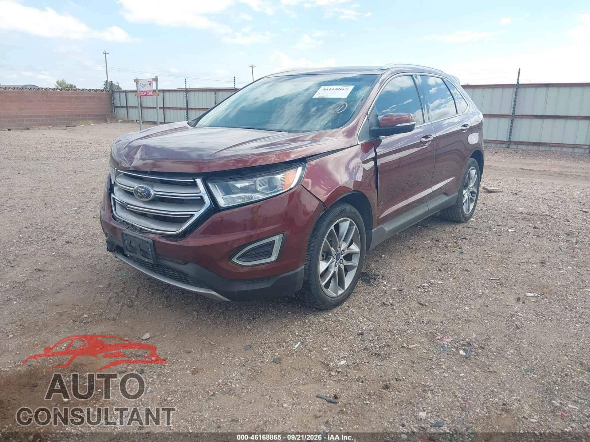 FORD EDGE 2015 - 2FMTK3K82FBC33215