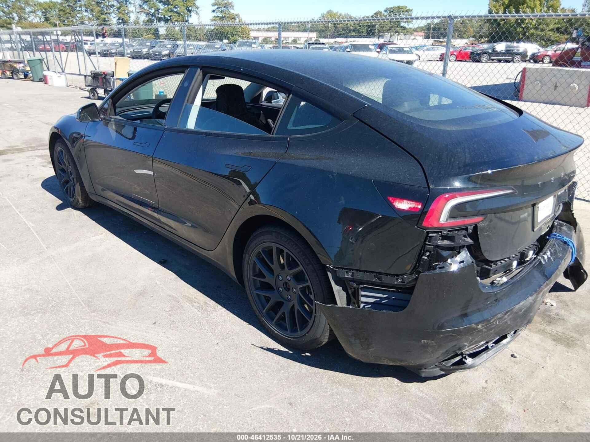 TESLA MODEL 3 2024 - 5YJ3E1EB2RF767538