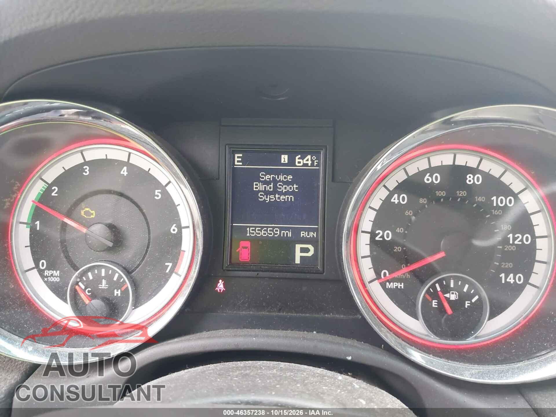 DODGE DURANGO 2013 - 1C4RDJDG2DC509049