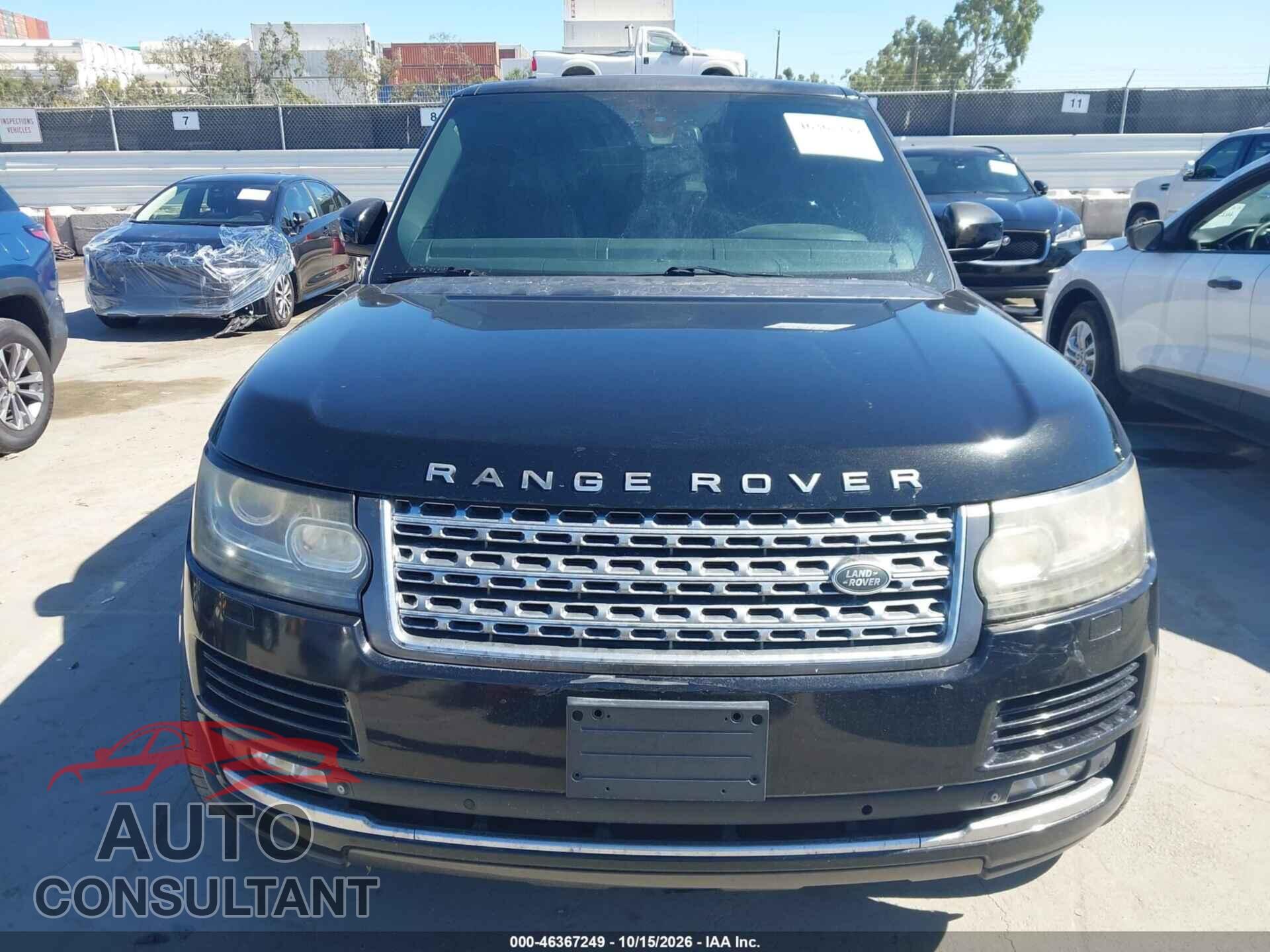 LAND ROVER RANGE ROVER 2015 - SALGS2TF9FA206210