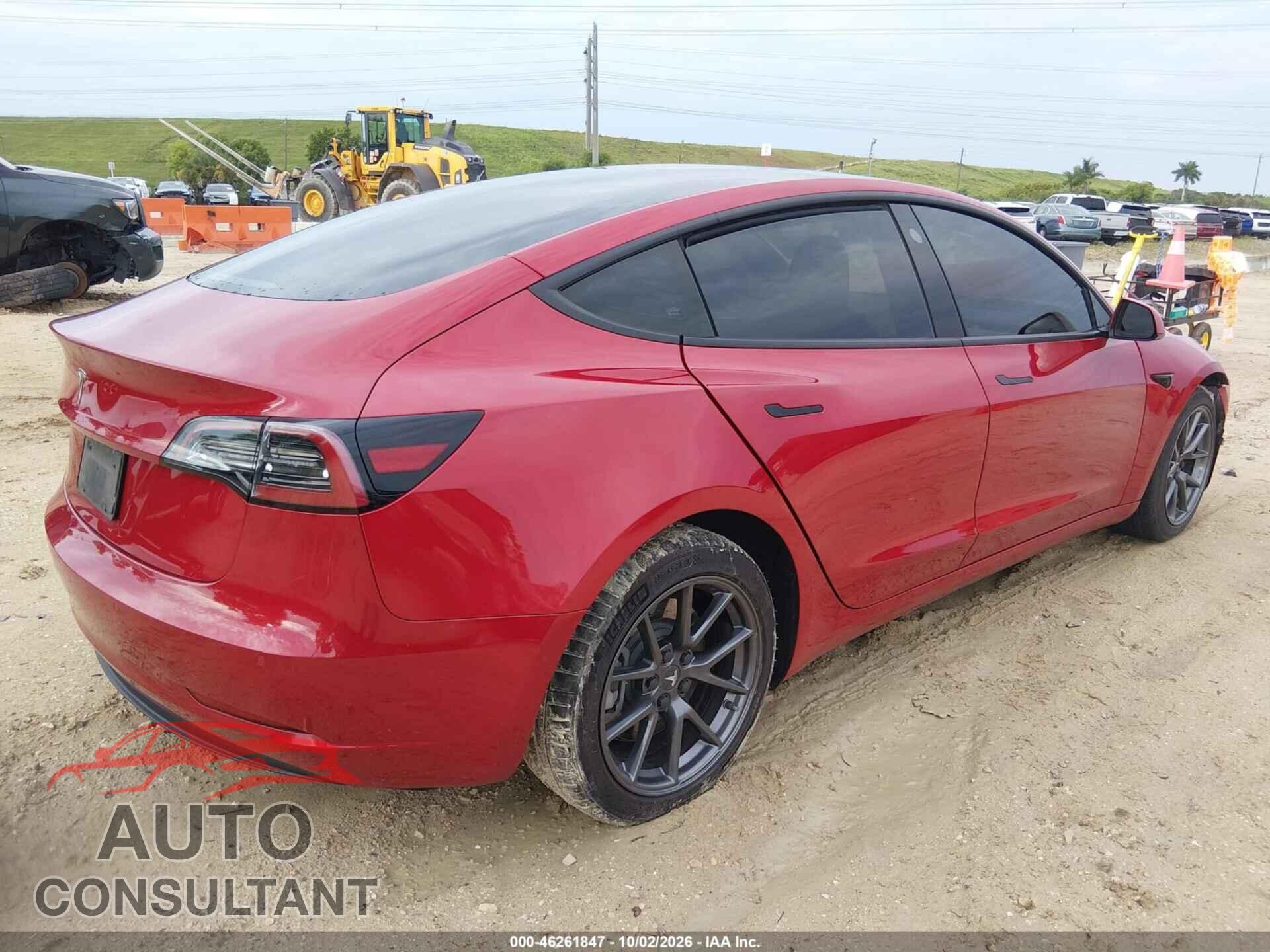 TESLA MODEL 3 2021 - 5YJ3E1EA6MF026728