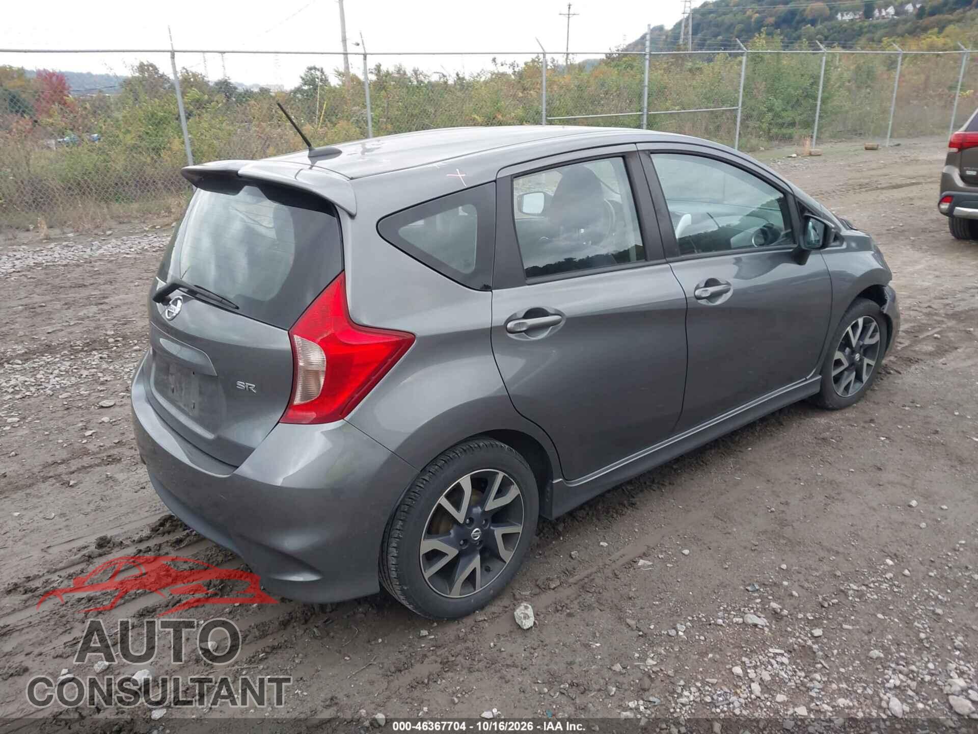 NISSAN VERSA NOTE 2017 - 3N1CE2CP9HL353616