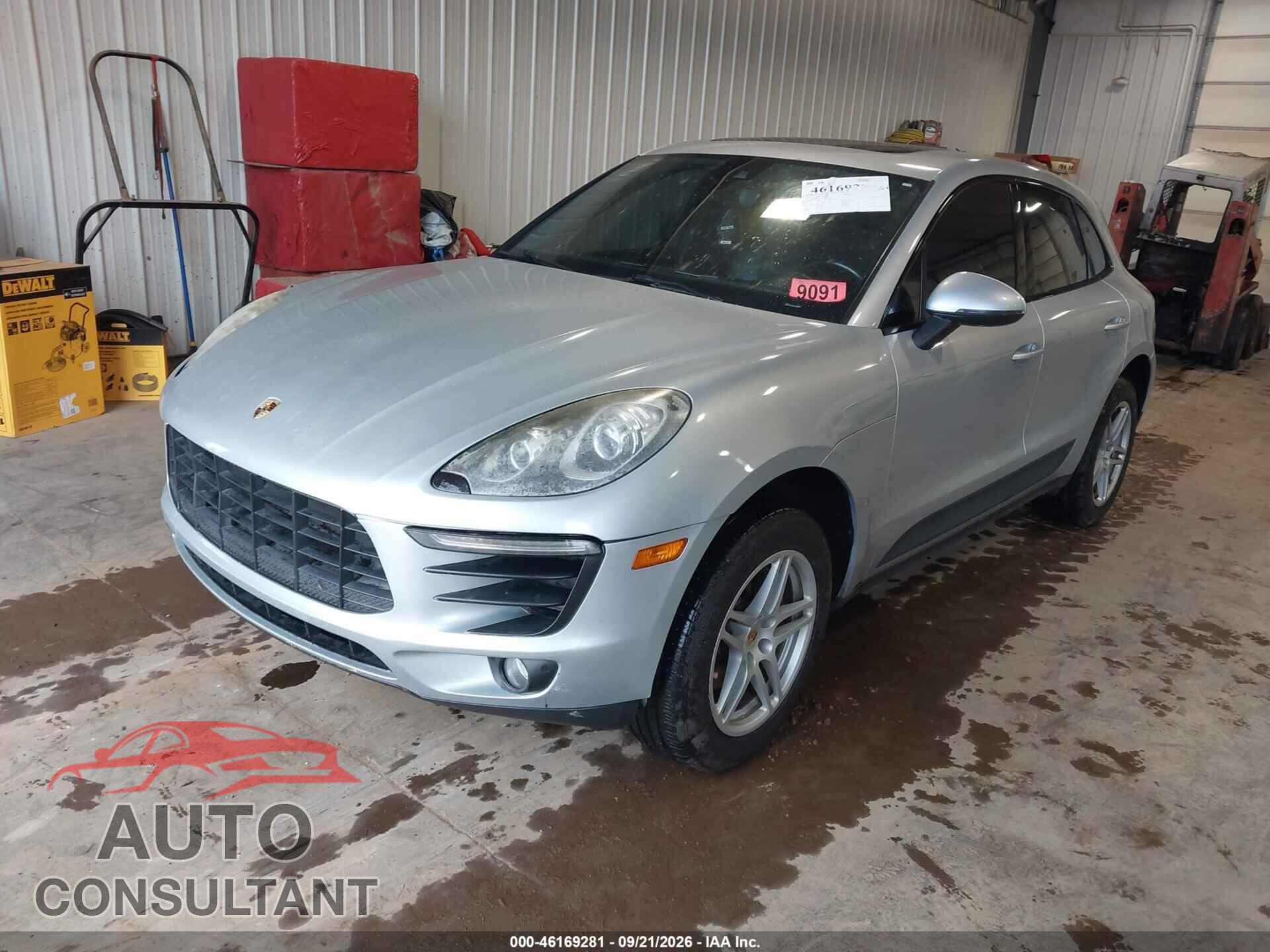 PORSCHE MACAN 2017 - WP1AA2A54HLB02398