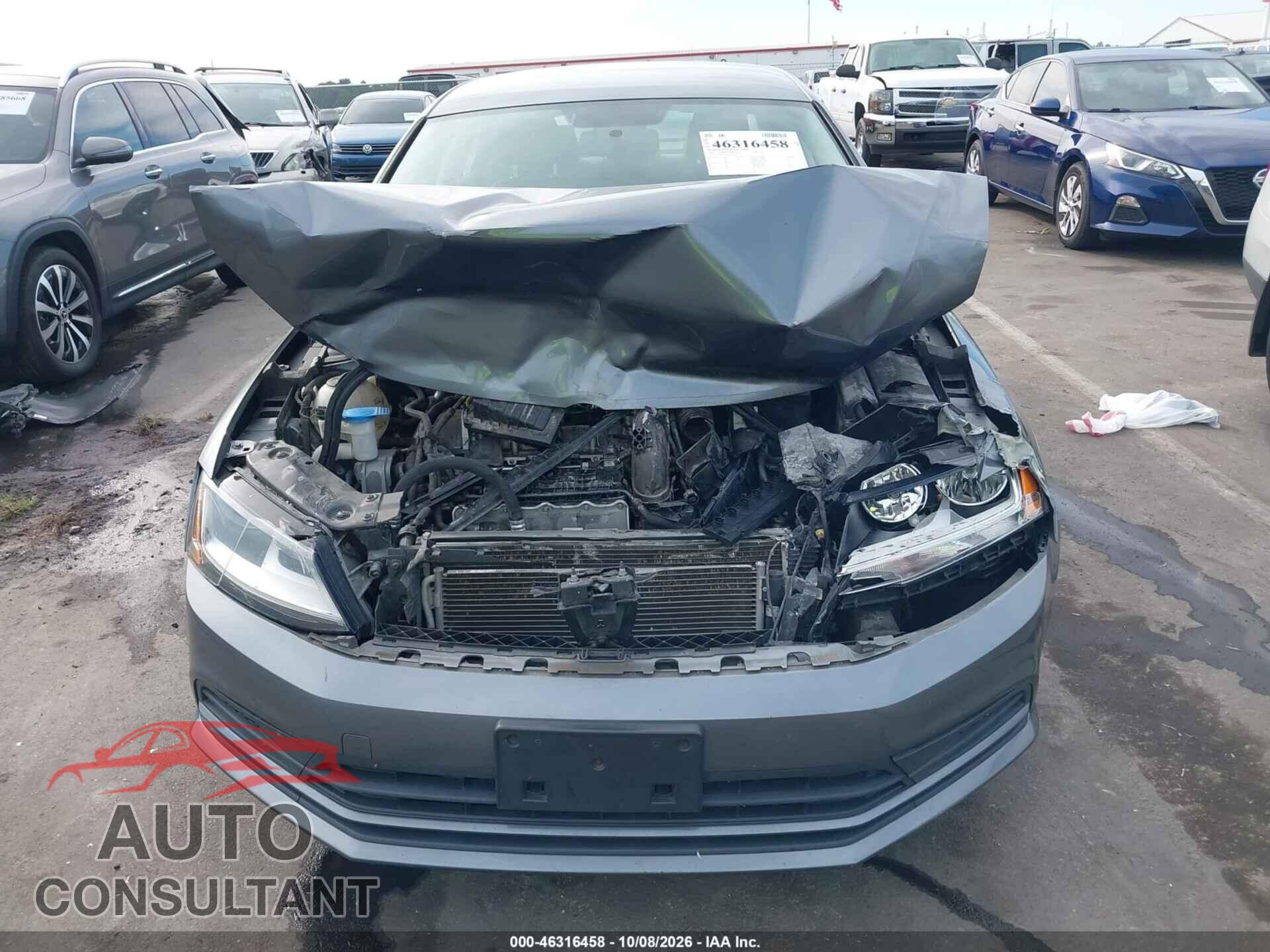 VOLKSWAGEN JETTA 2017 - 3VW2B7AJ3HM367659
