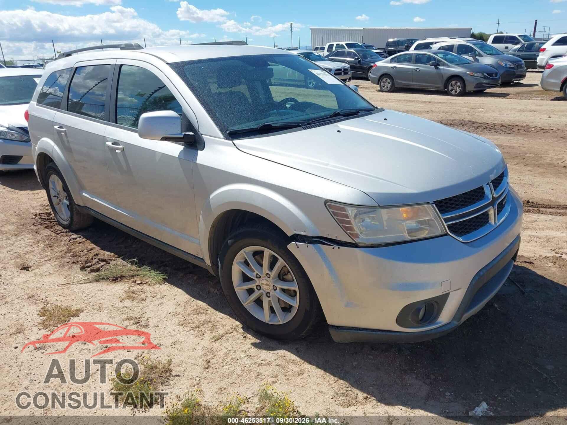 DODGE JOURNEY 2013 - 3C4PDCBG3DT687949