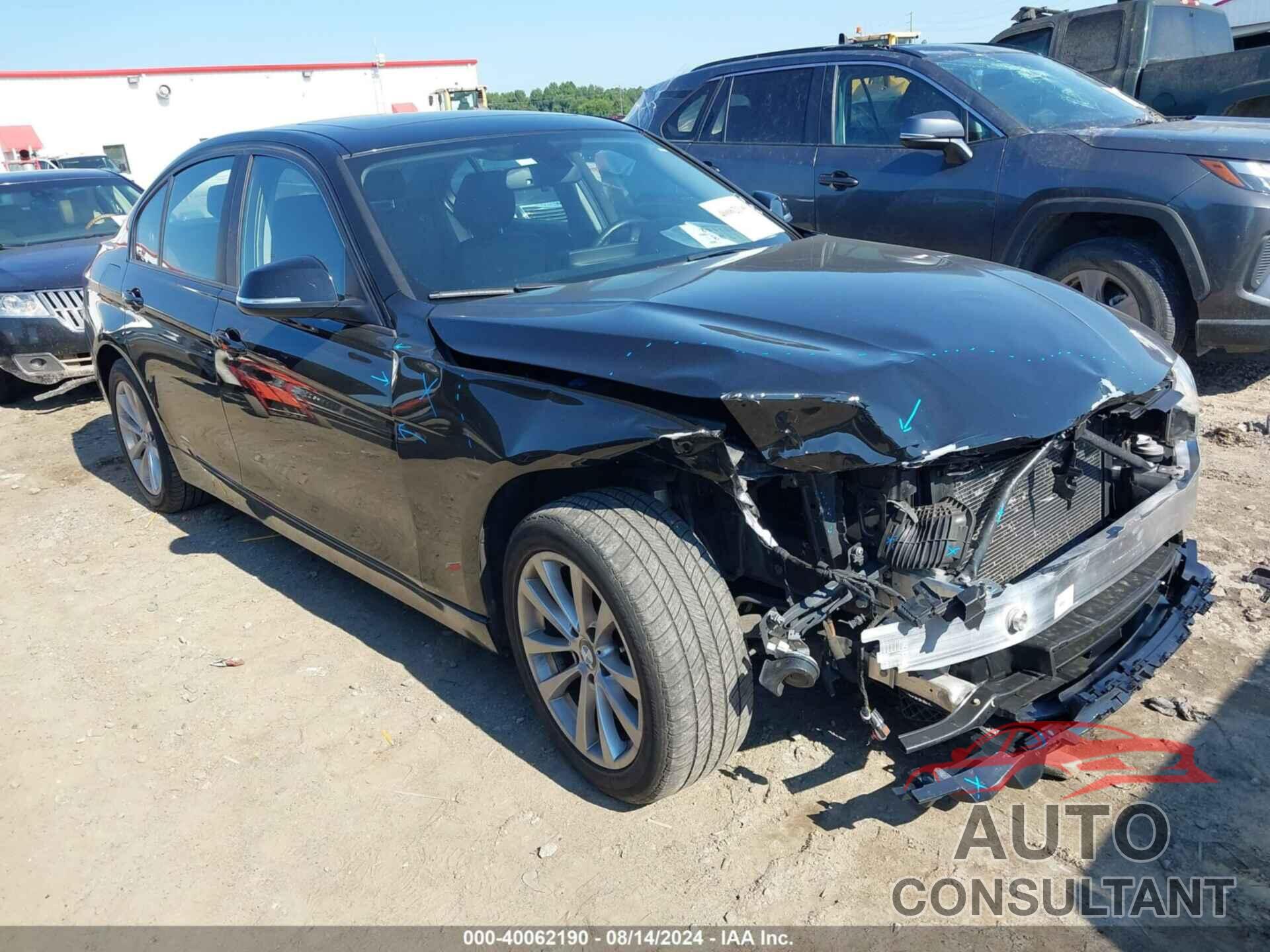 BMW 320I 2016 - WBA8E5G59GNU20935