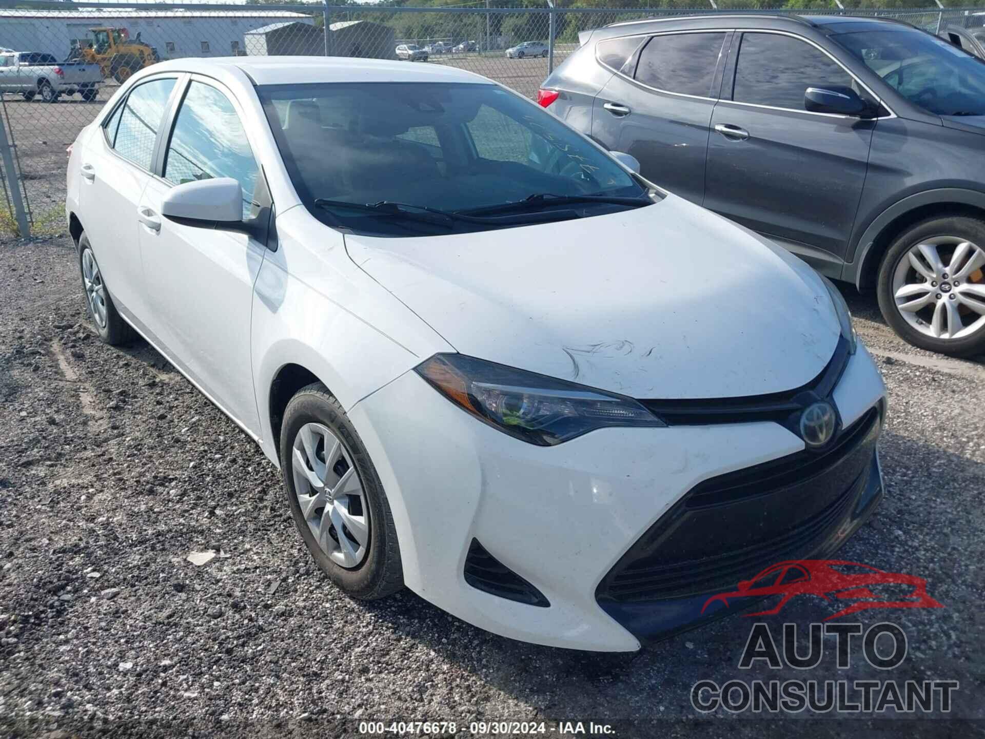 TOYOTA COROLLA 2017 - 2T1BURHE9HC778526