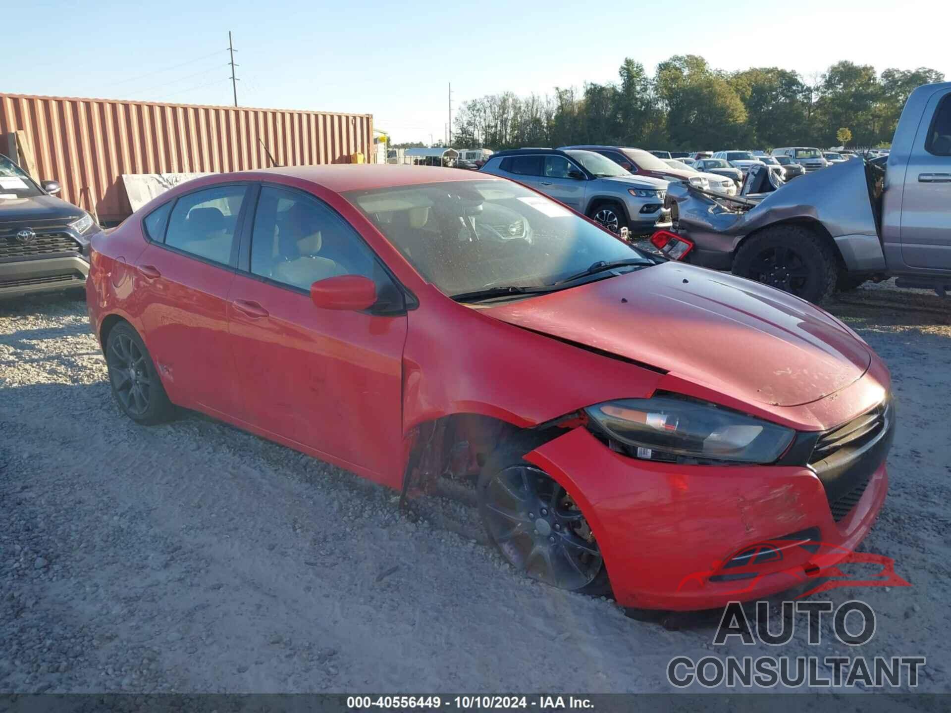 DODGE DART 2016 - 1C3CDFAA1GD767388