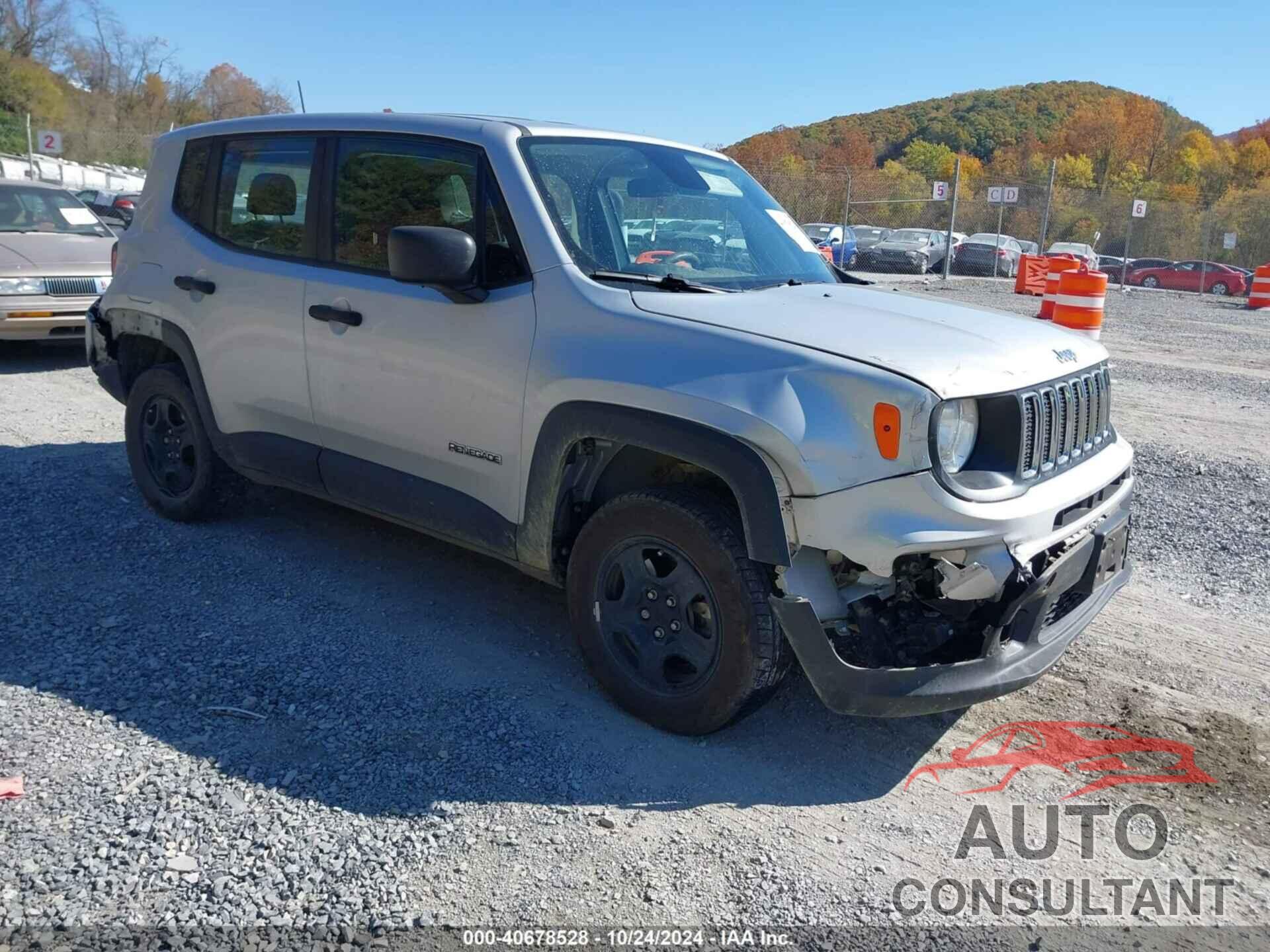 JEEP RENEGADE 2019 - ZACNJBAB1KPJ74510
