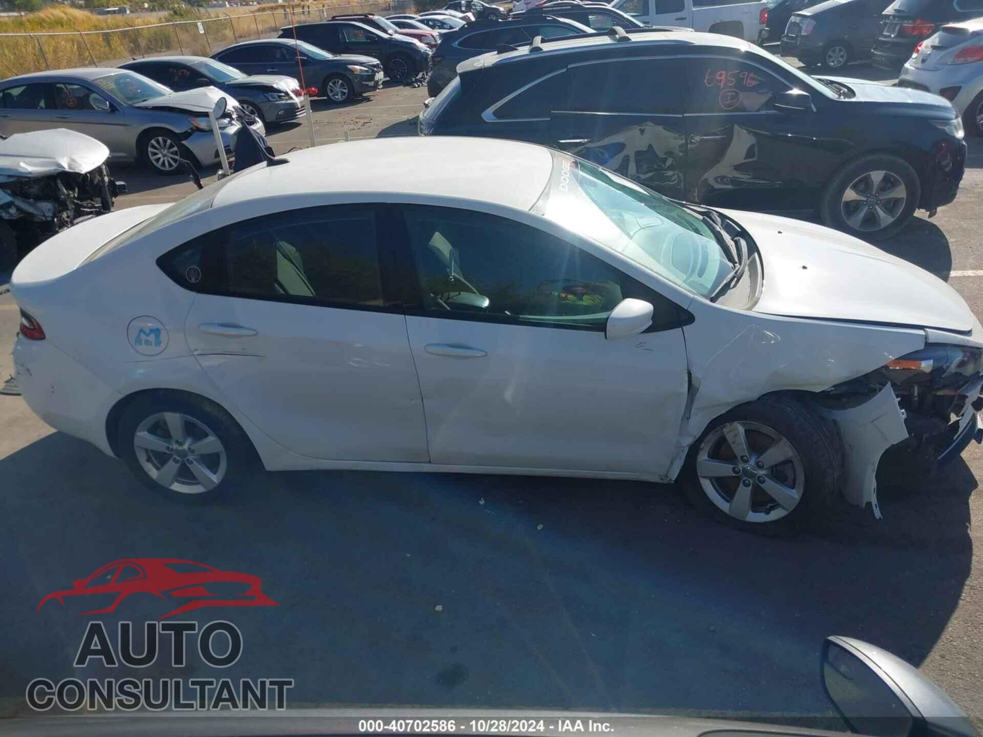 DODGE DART 2015 - 1C3CDFBB2FD265298