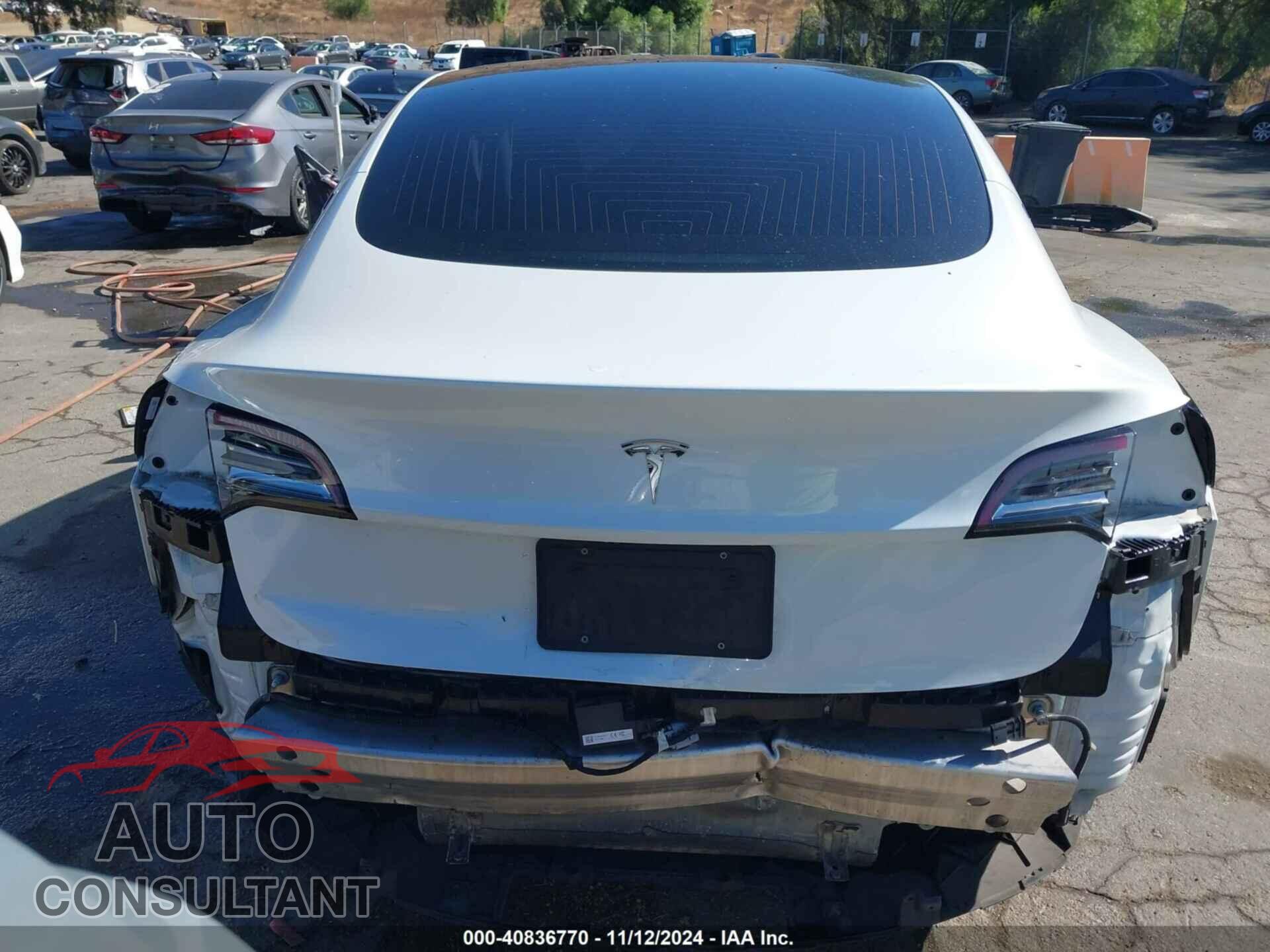 TESLA MODEL 3 2019 - 5YJ3E1EA7KF401541