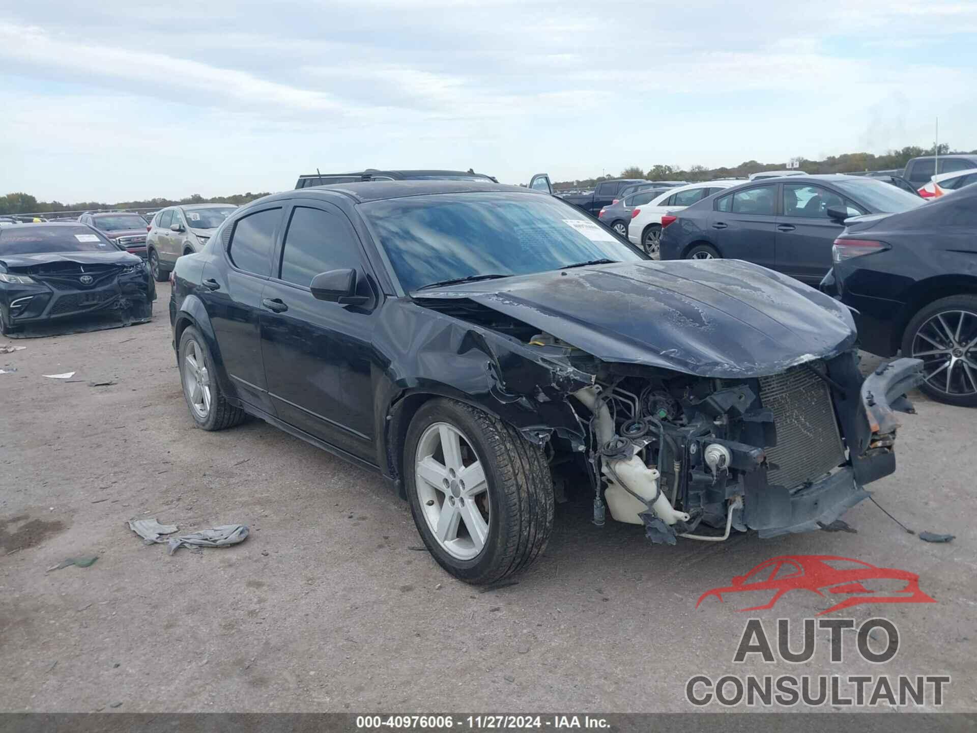 DODGE AVENGER 2013 - 1C3CDZCB1DN591228