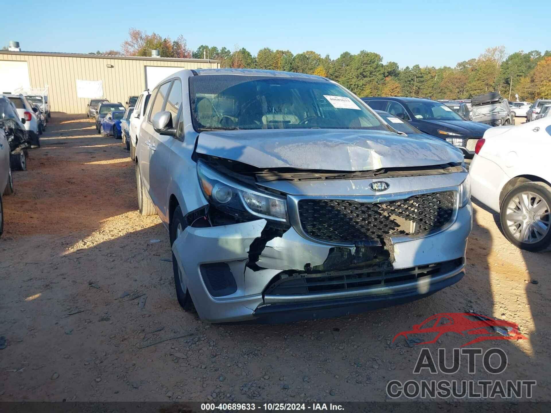 KIA SEDONA 2017 - KNDMA5C11H6285039