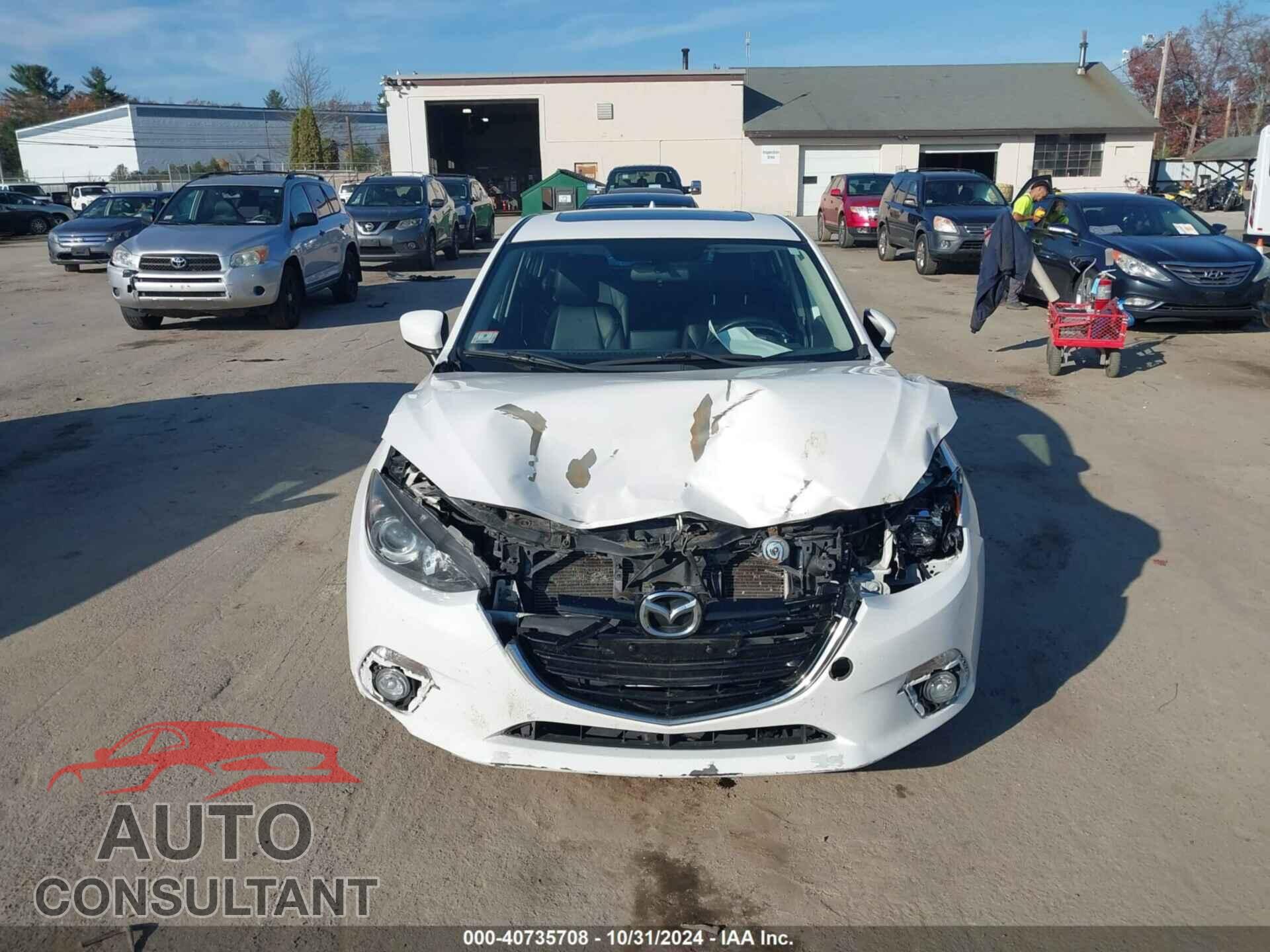 MAZDA MAZDA3 2015 - JM1BM1L36F1240407