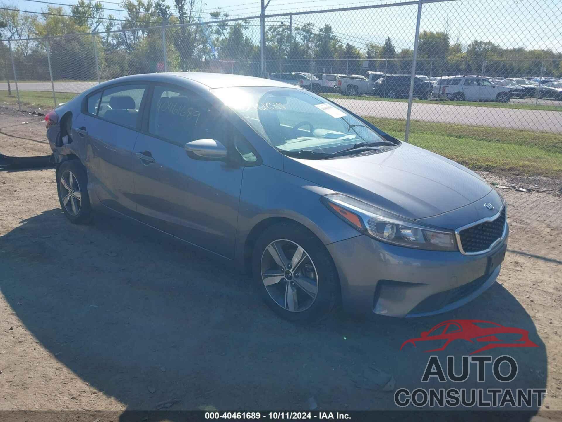 KIA FORTE 2018 - 3KPFL4A76JE276860